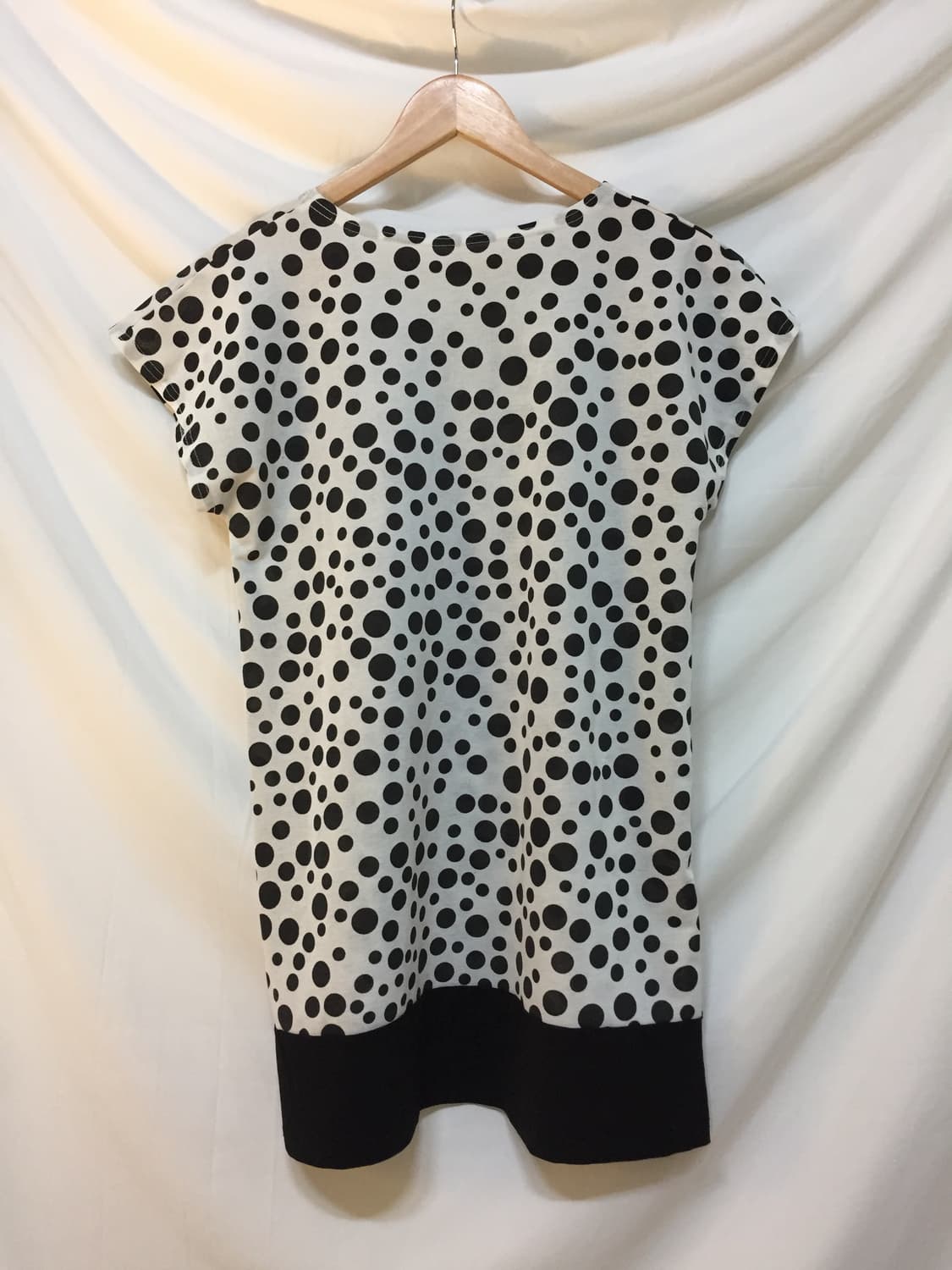 도트 레이어드 원피스 상품이미지4