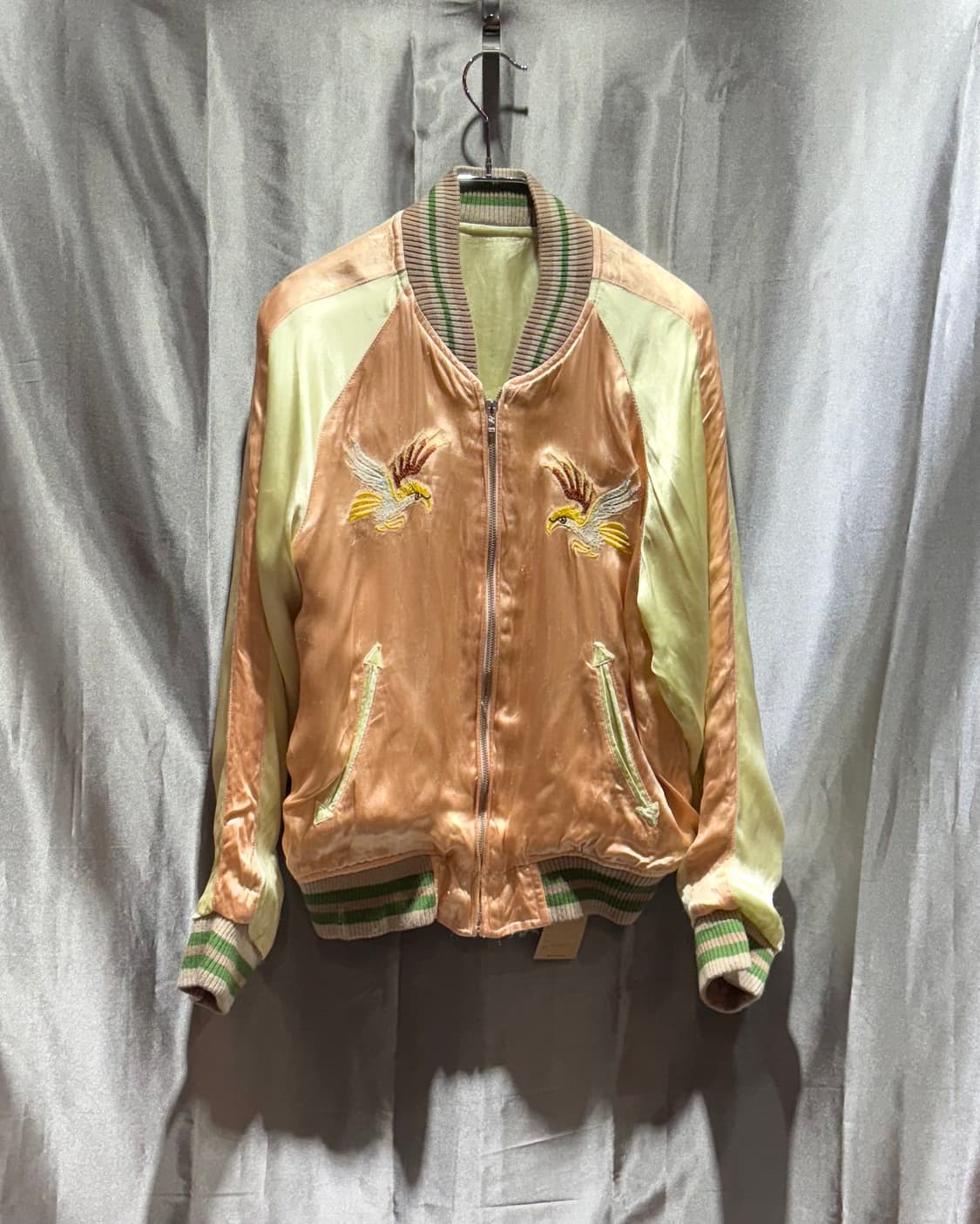 S 자수로고 글로시 배색 스카잔 상품이미지3