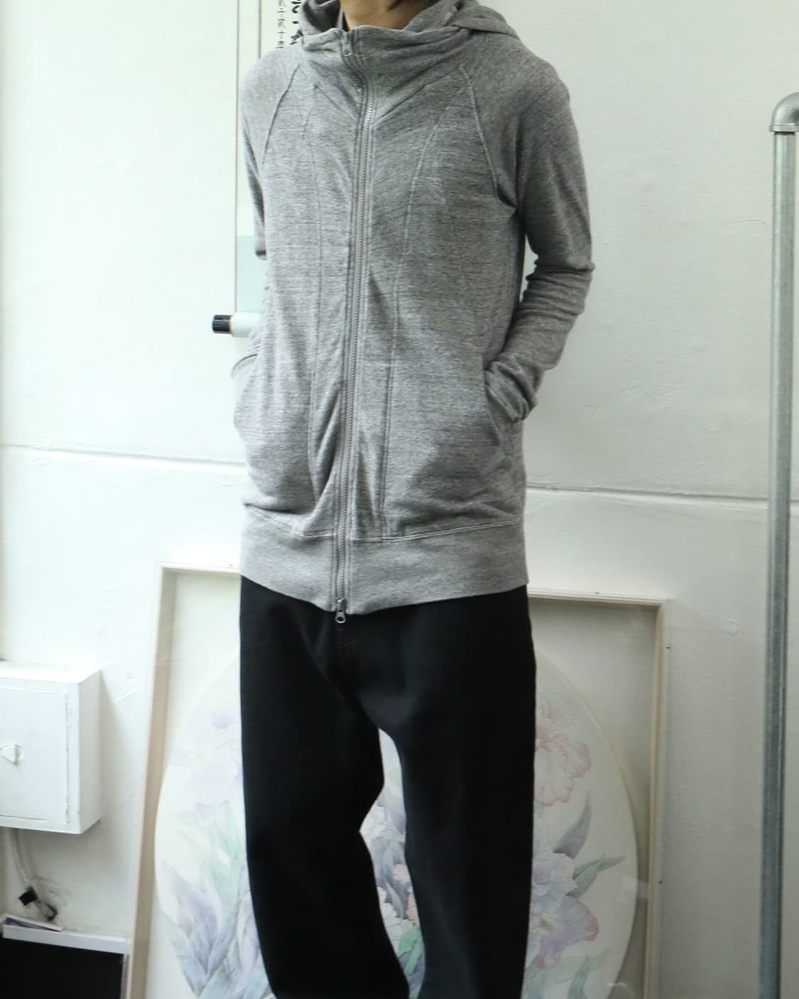 주카 하이넥 후드 집업 상품이미지3