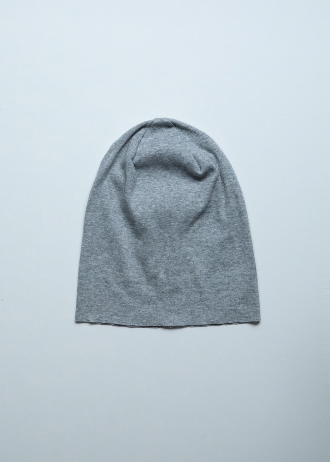252 COTTON RIB BEANIE (HEATHER GREY) 상품이미지1