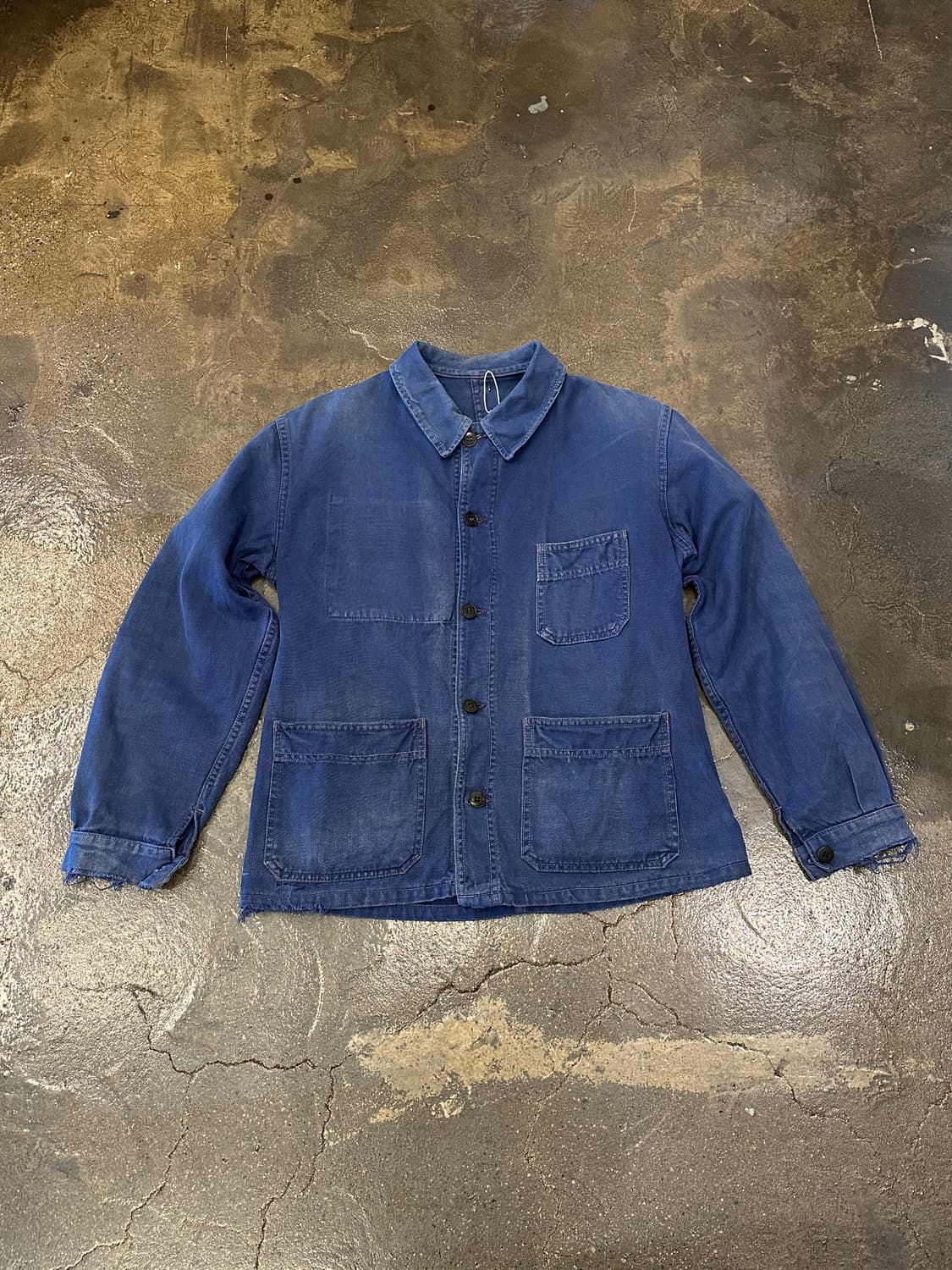 French Work Jacket 빈티지 프렌치 워크자켓 M 상품이미지1