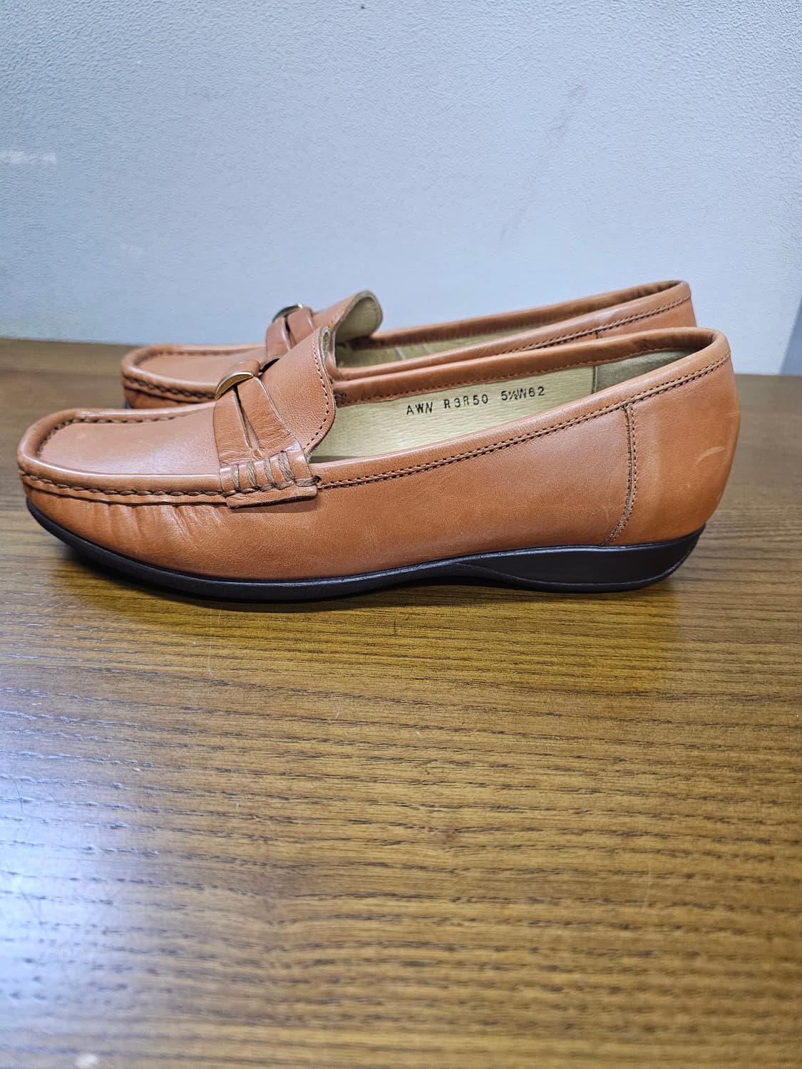 바이네르 천연가죽 단화 구두 상품이미지5