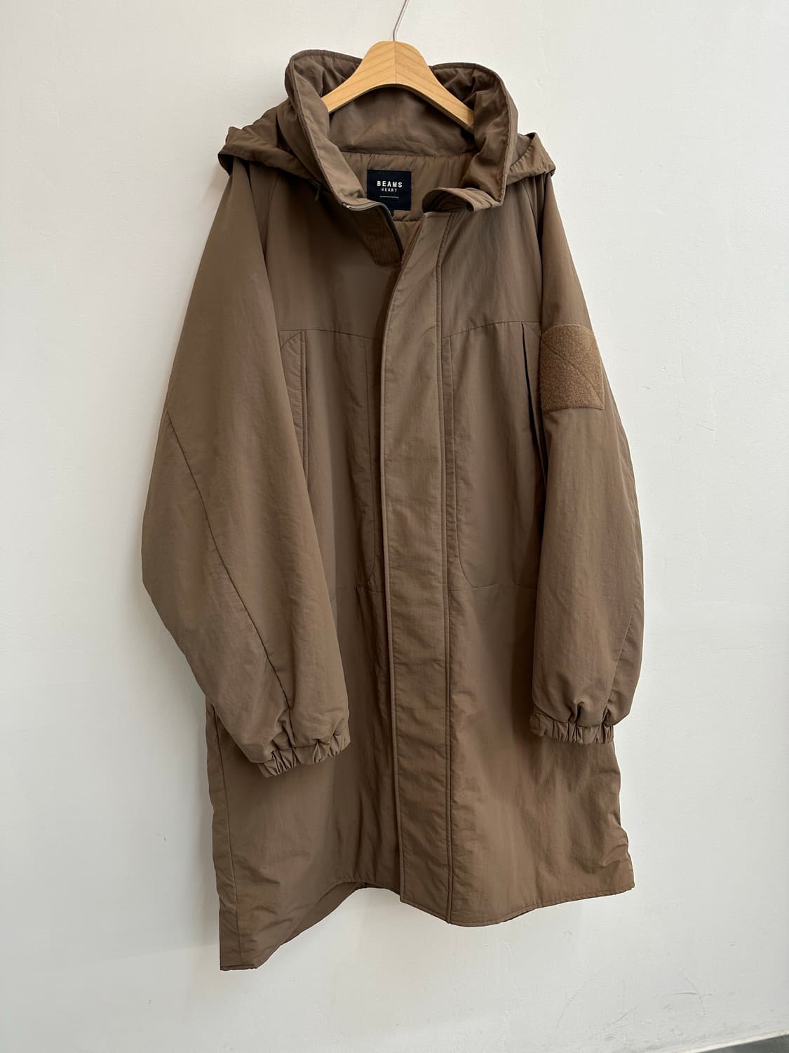 BeAMS 빔즈 몬스터 파카 밀리터리 자켓 모즈 코트 브라운 L 상품이미지10