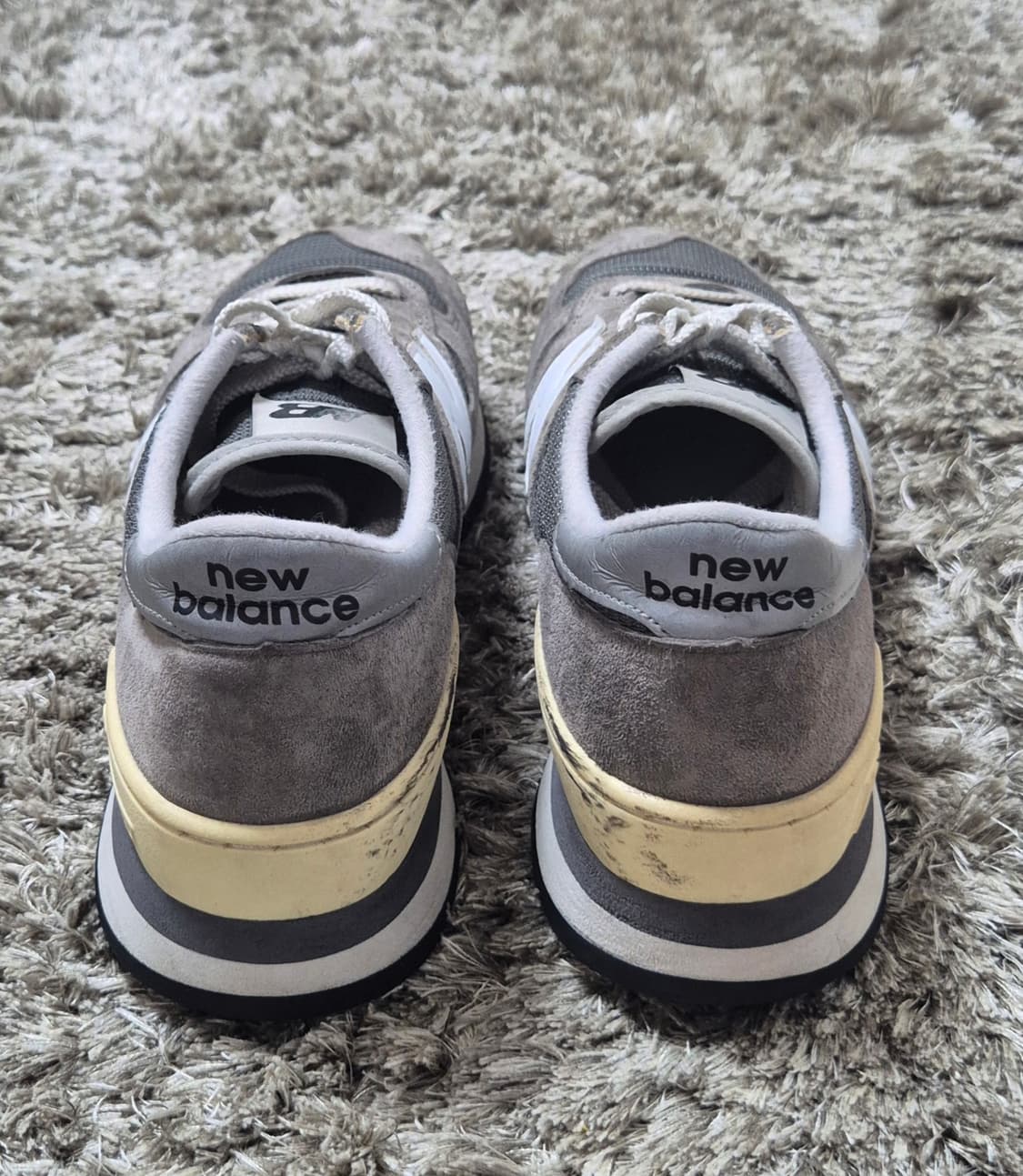 뉴발란스 990v1 메이드 인 USA 그레이 화이트 (275) 상품이미지3