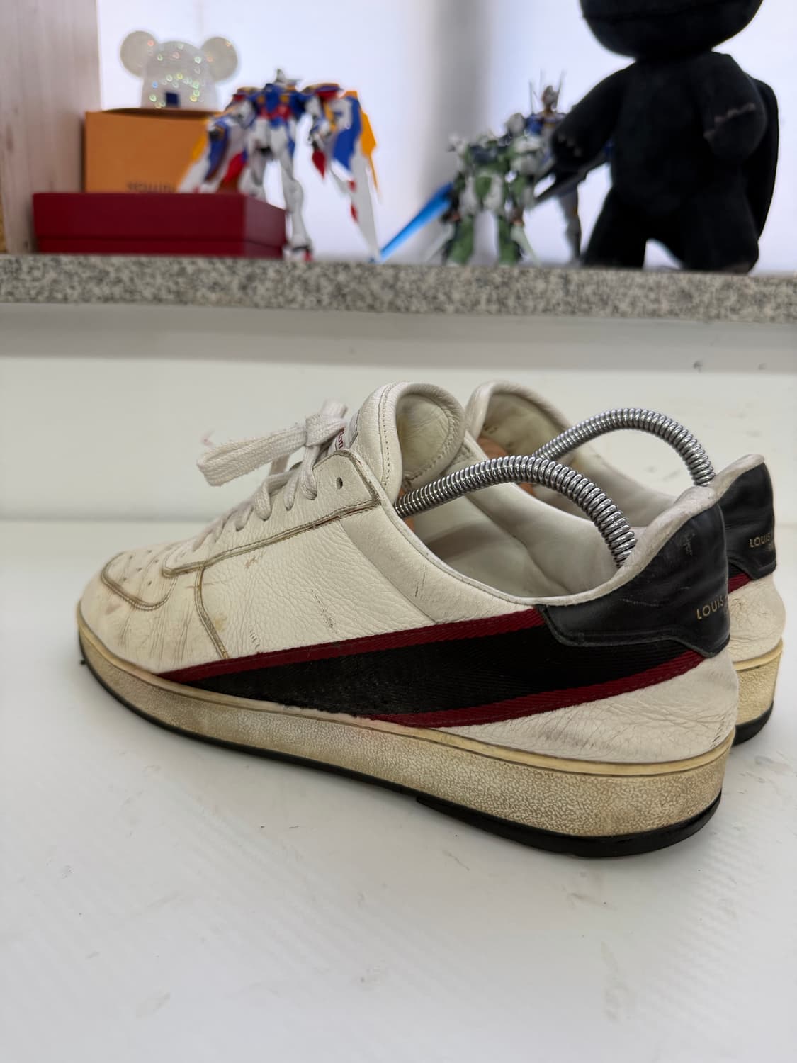 정품) 루이비통 남성 화이트 스니커즈 8(270) 상품이미지7