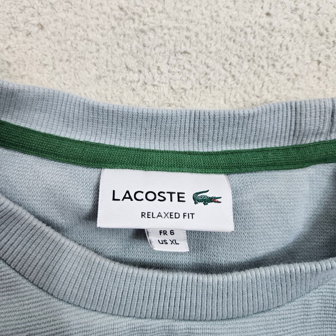 라코스테 맨투맨 XL 릴렉스핏 상품이미지3