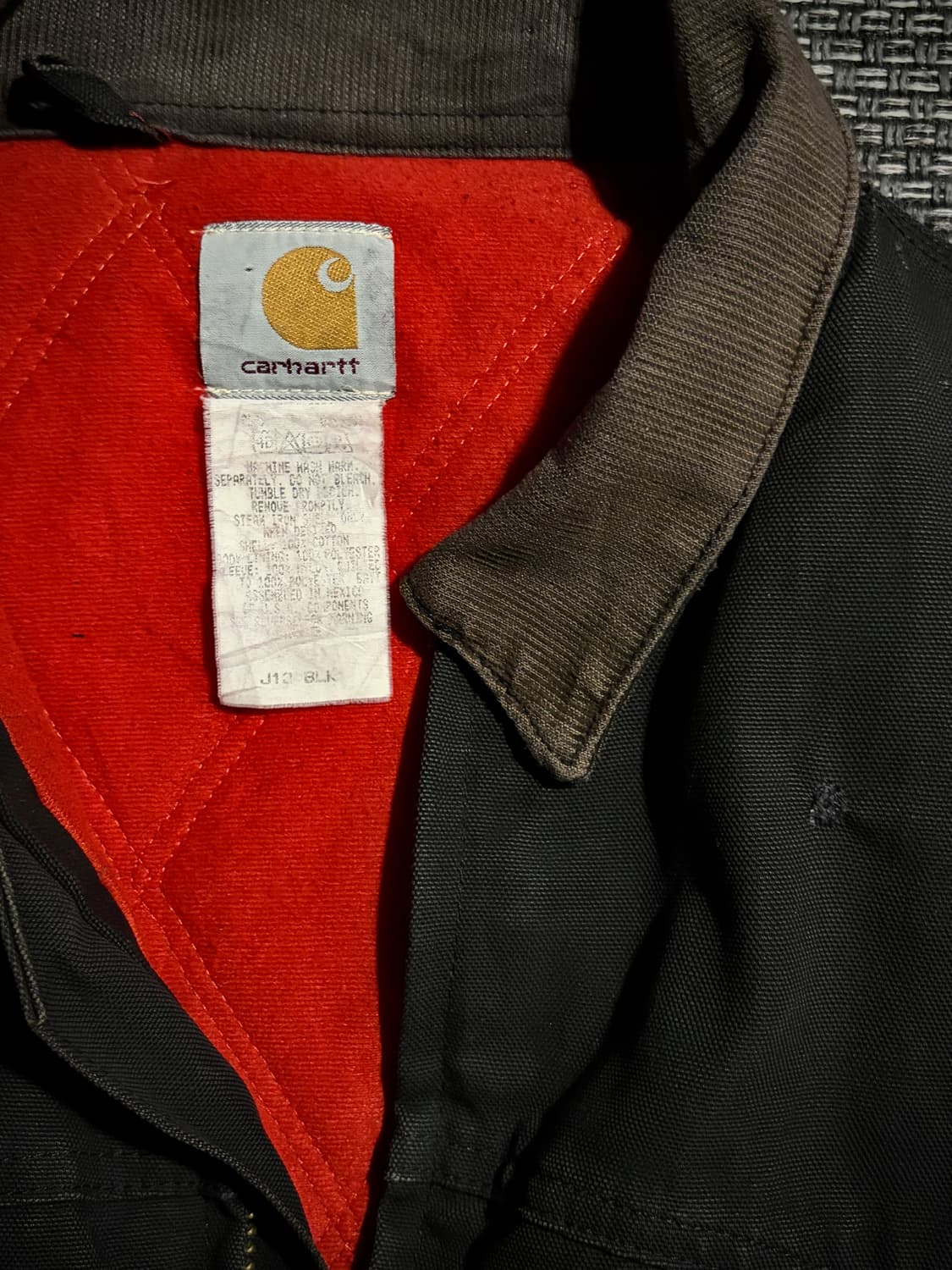 90s 칼하트 산타페 J13 BLK L USA🇺🇸 상품이미지6