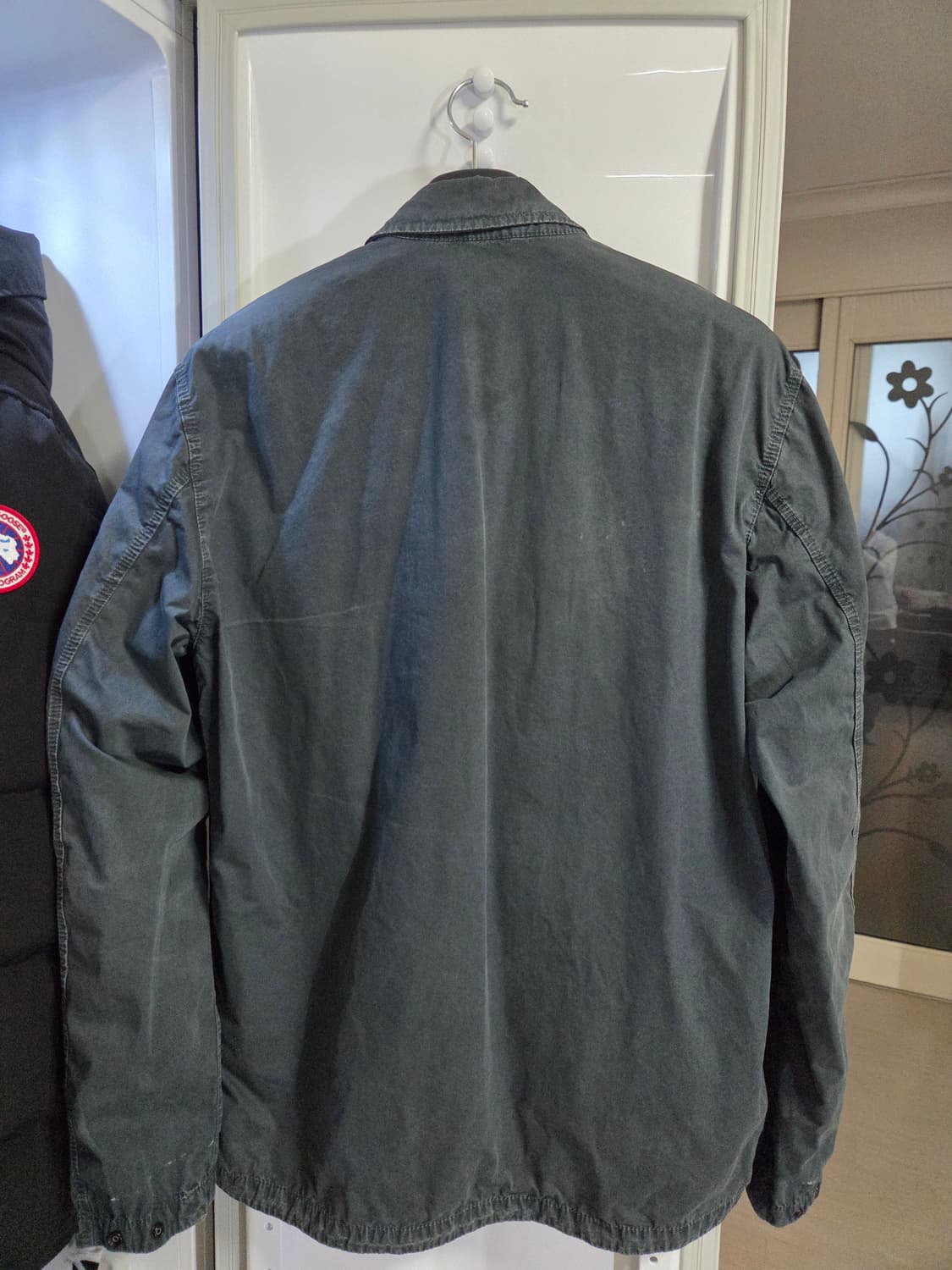 [정품/급처] 스톤아일랜드 올드이펙트 오버셔츠 세이지 그린 상품이미지3