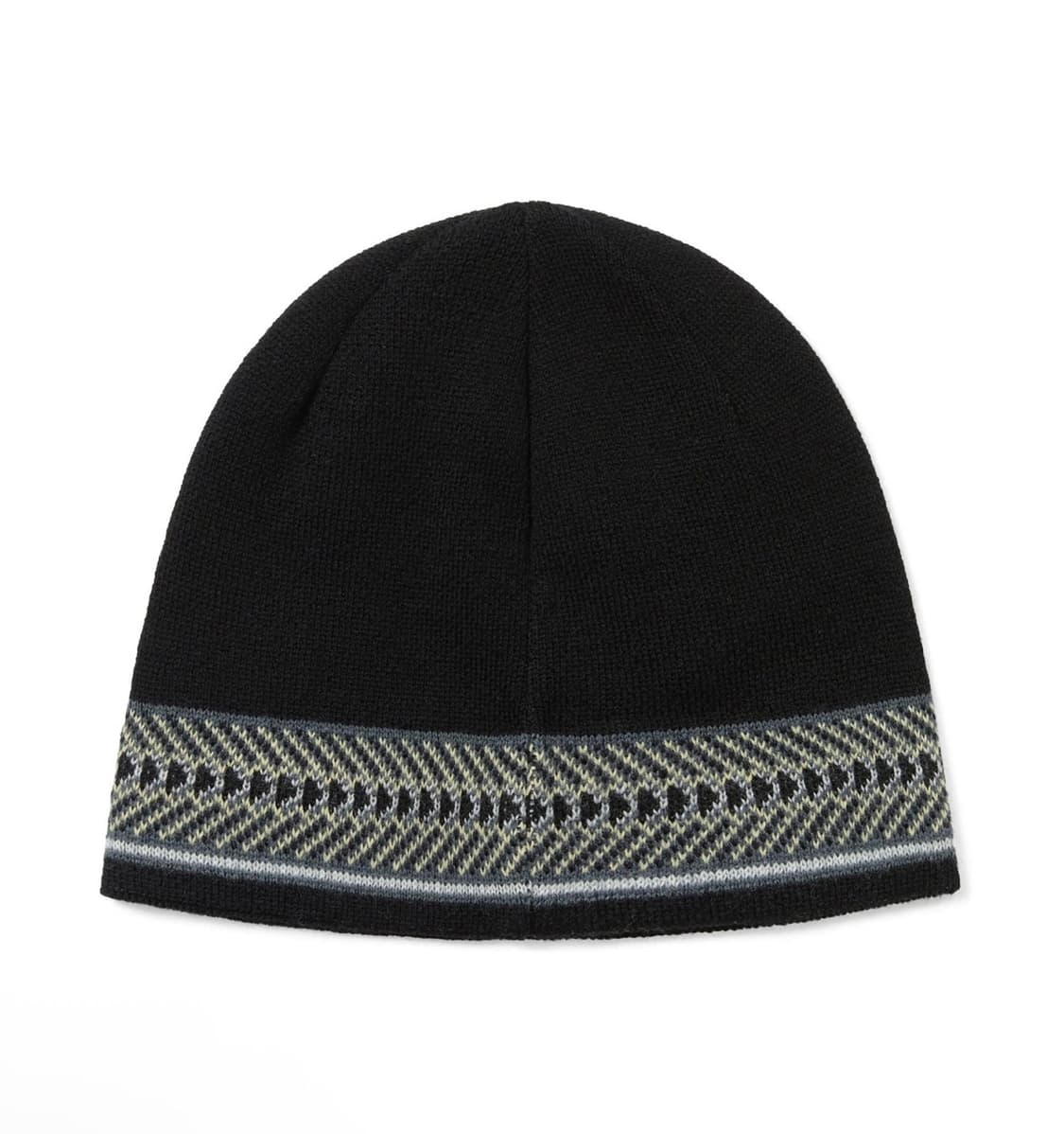 디스이즈네버댓) Diagonal Pattern Beanie BK F 상품이미지2