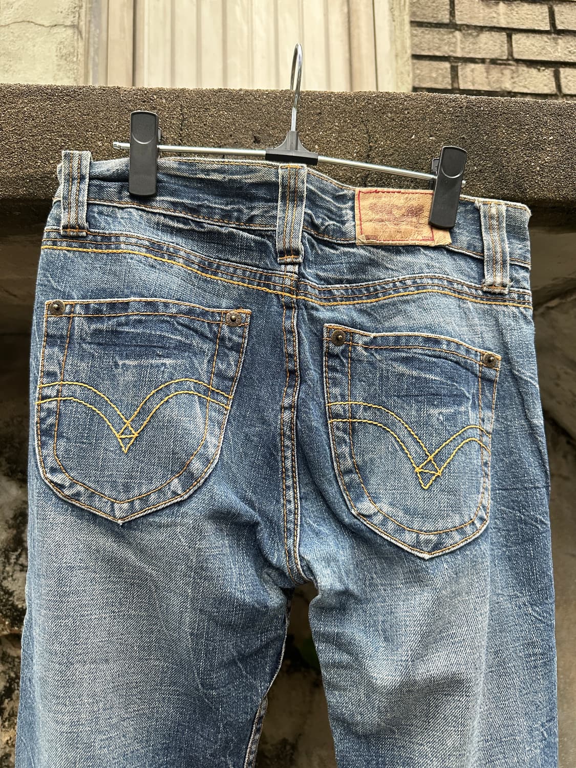 CLEF DE SOL washing denim pants 상품이미지8