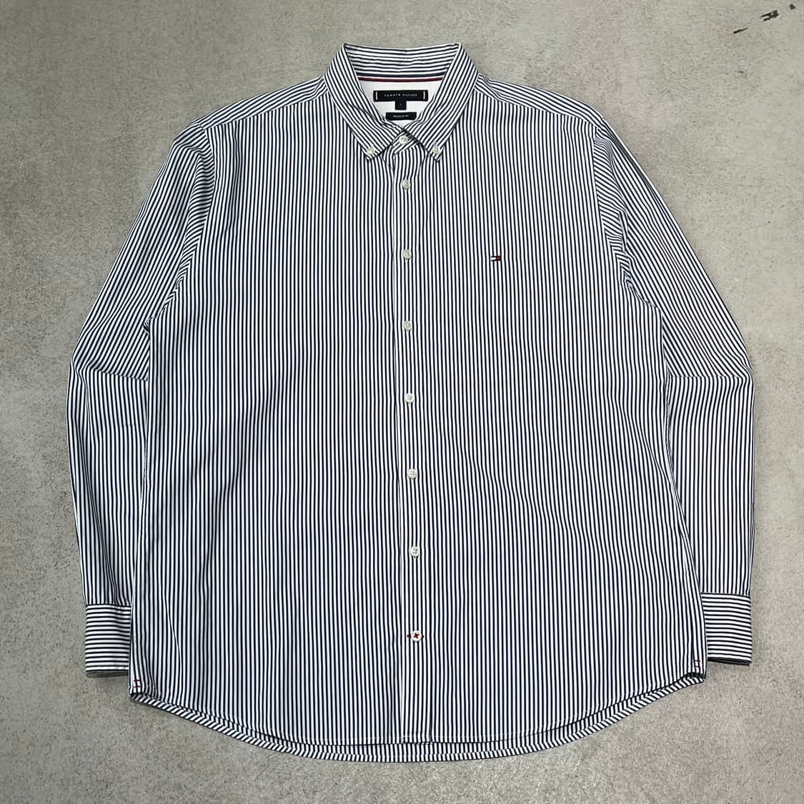 타미힐피거 스트라이프셔츠 s10680 상품이미지1