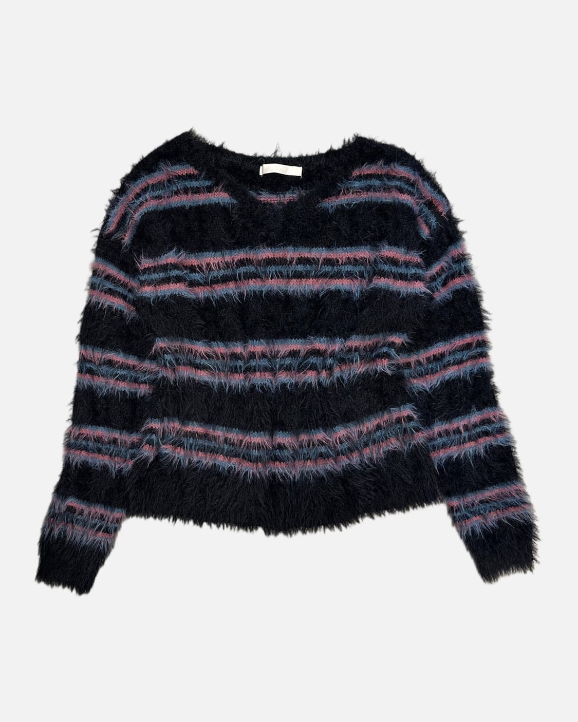 ARROW color stripe hairy knit 상품이미지1