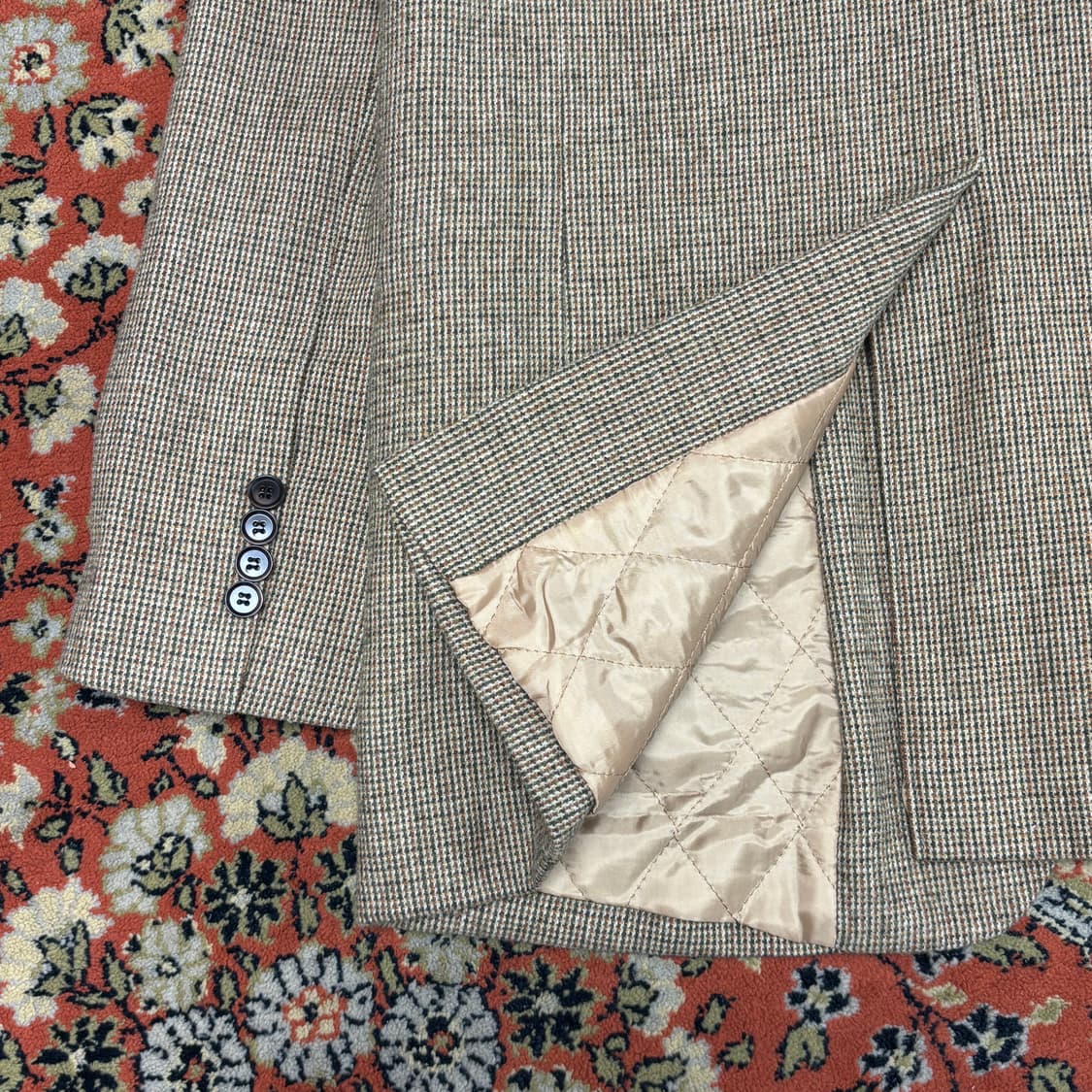 [FREE] 메모 여성 오버핏 베이지 울 블레이저 상품이미지7