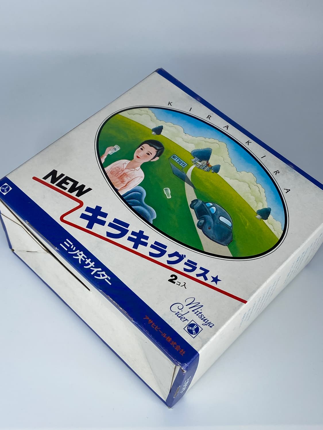 미츠야 사이다 glass 유리잔 2p set 상품이미지2