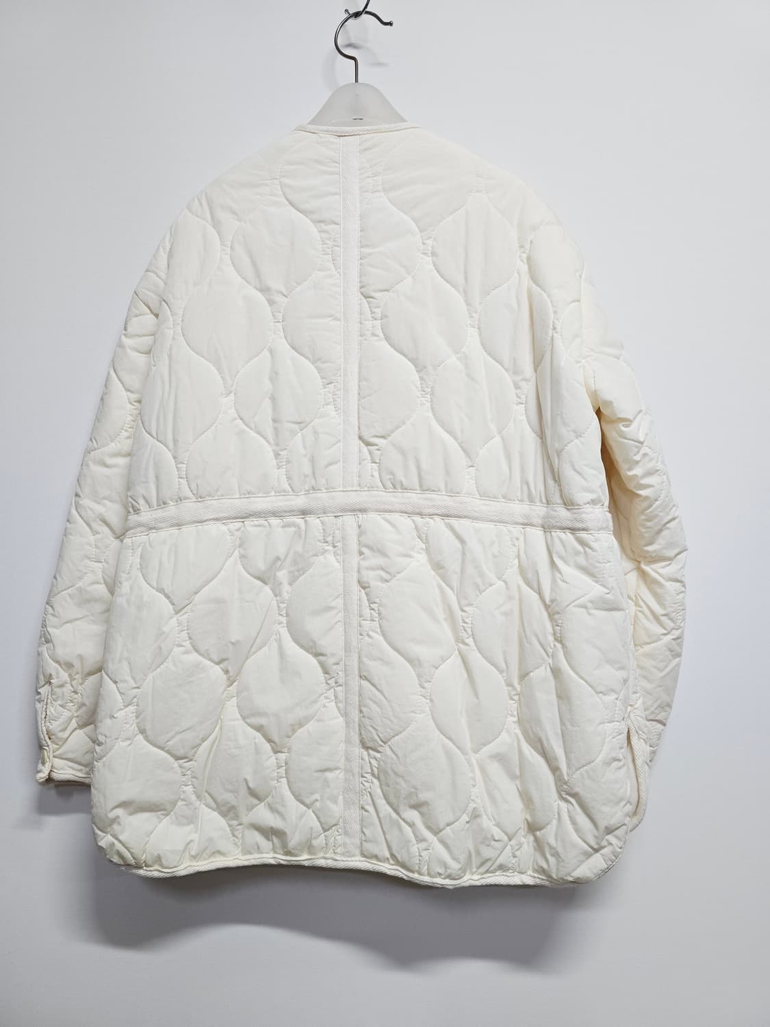 The nomore 아이보리 퀼팅 자켓 상품이미지4