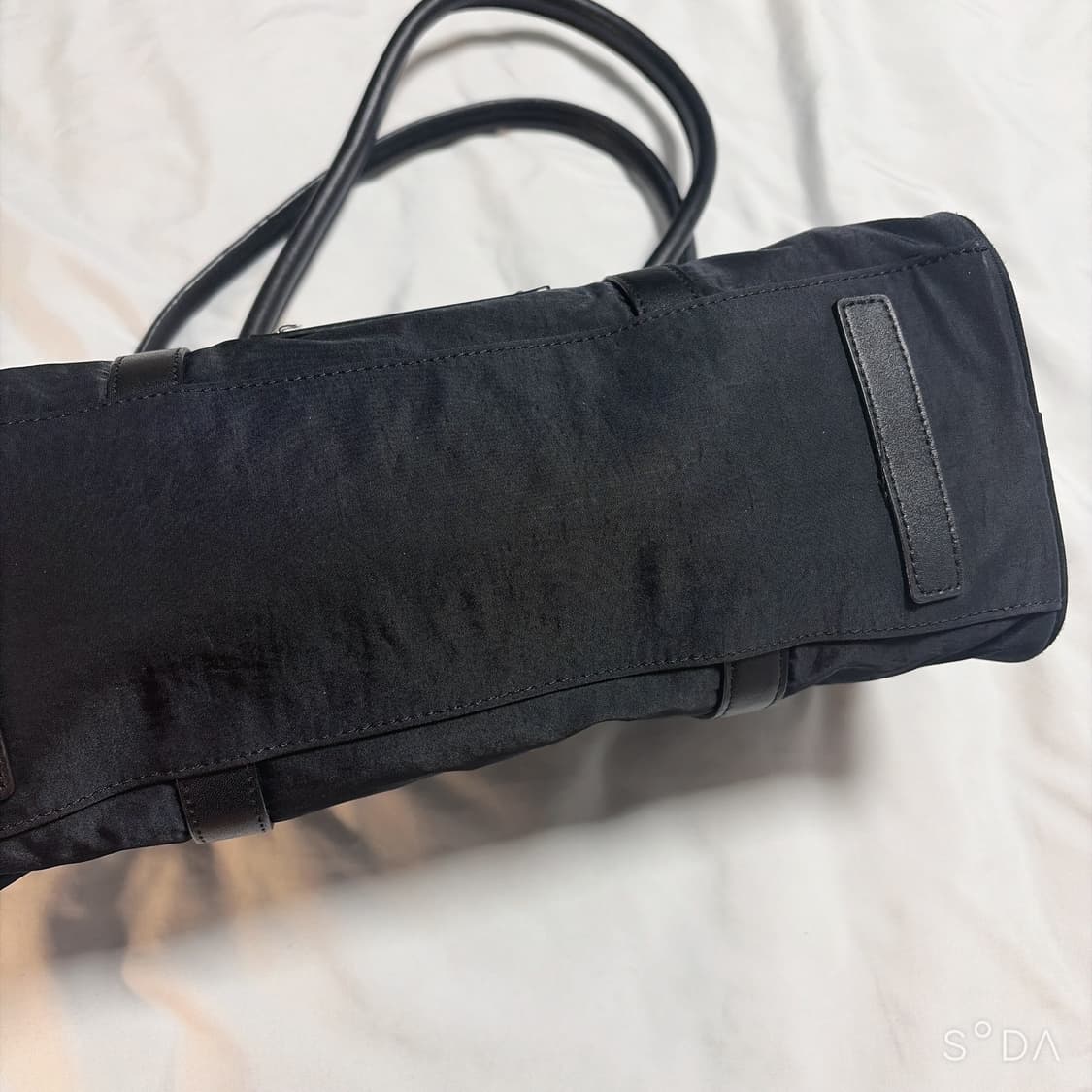 마뗑킴 나일론 숄더백 블랙 상품이미지4