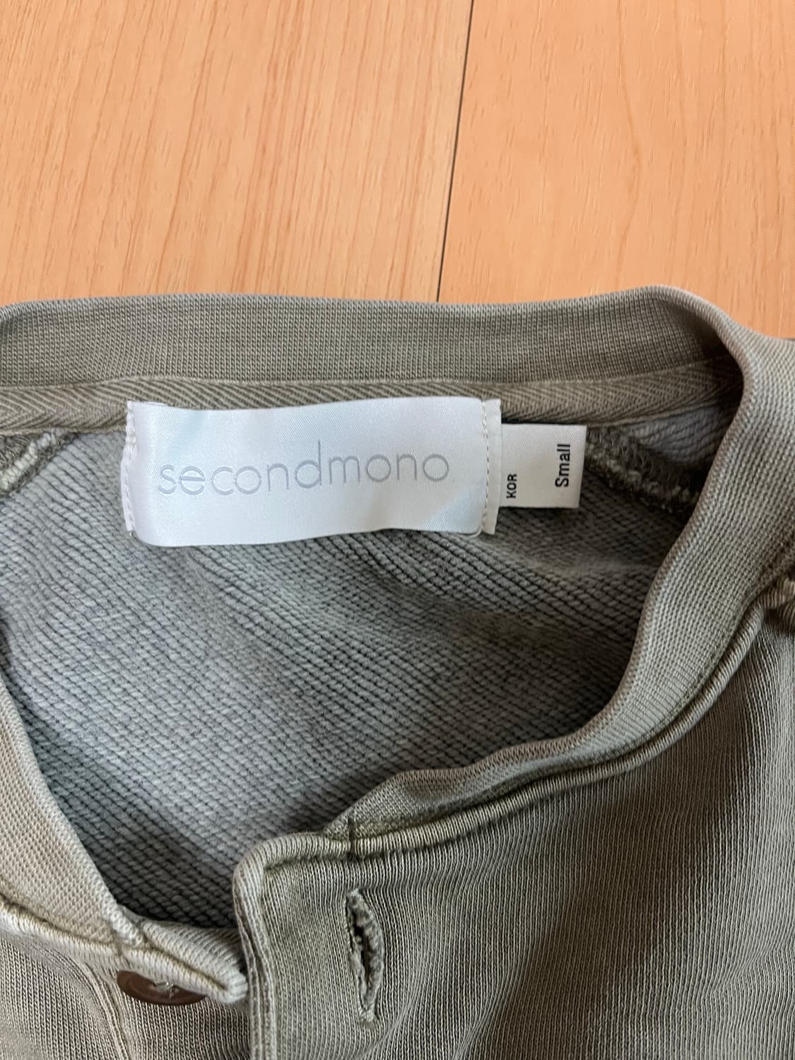 세컨모놀로그 헨리넥 맨투맨 상품이미지3