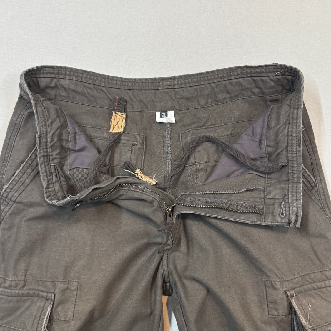 34inch) 멀티포켓 카고 팬츠 면바지 상품이미지3