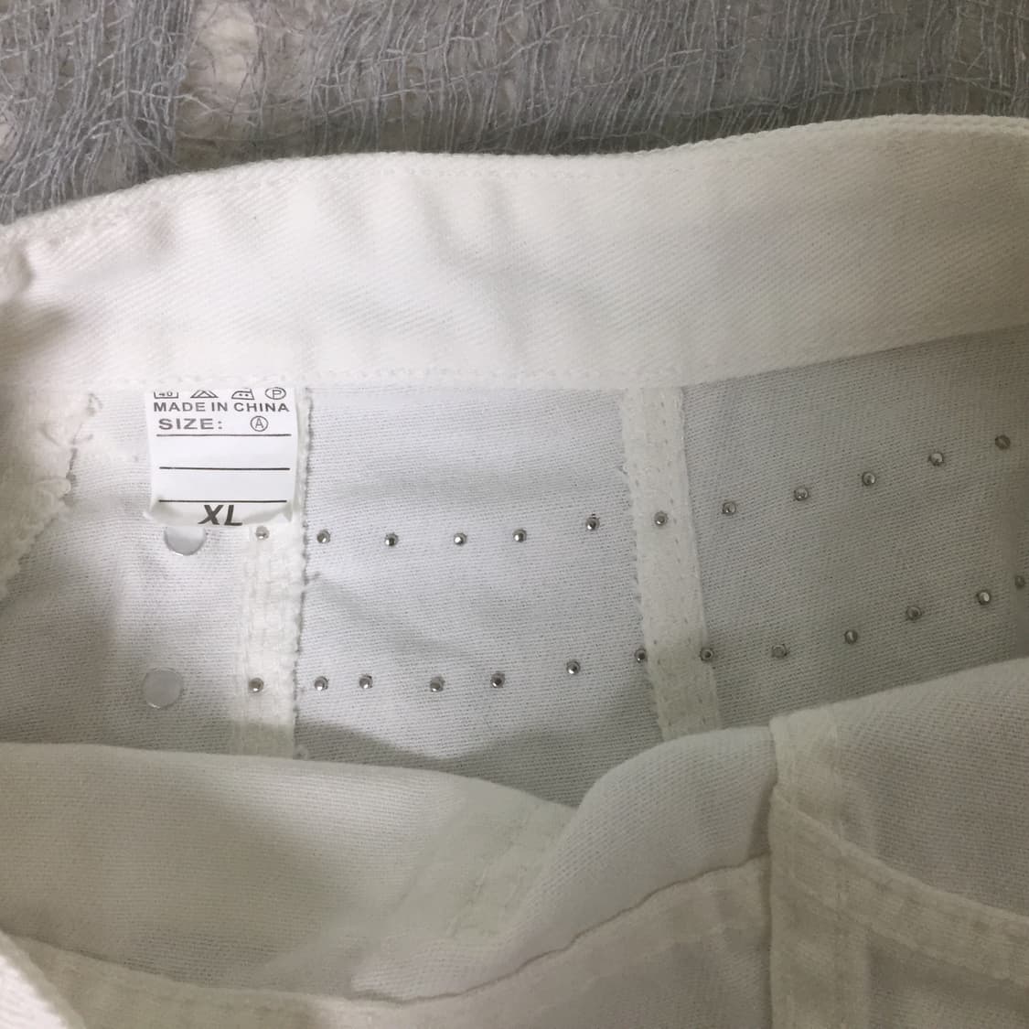 Grunge y2k stud detail shot pants 상품이미지9