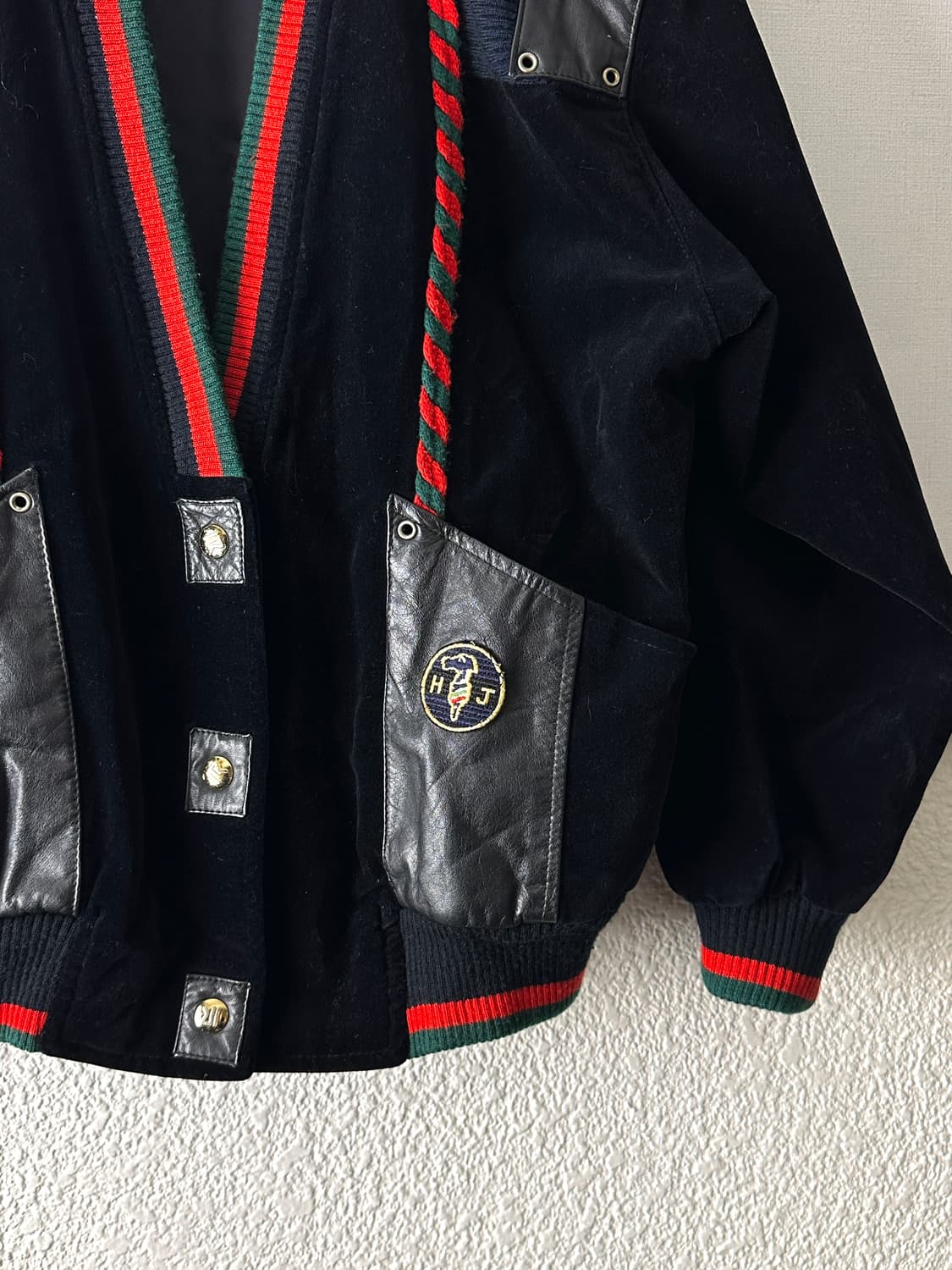 "황제" 파워 숄더 벨루아 자켓 상품이미지9