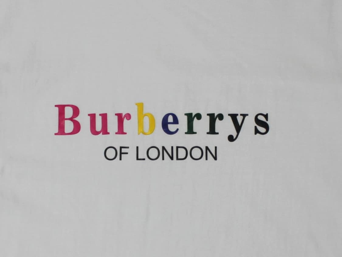 Burberry 버버리 레인보우 화이트 반팔 상품이미지2