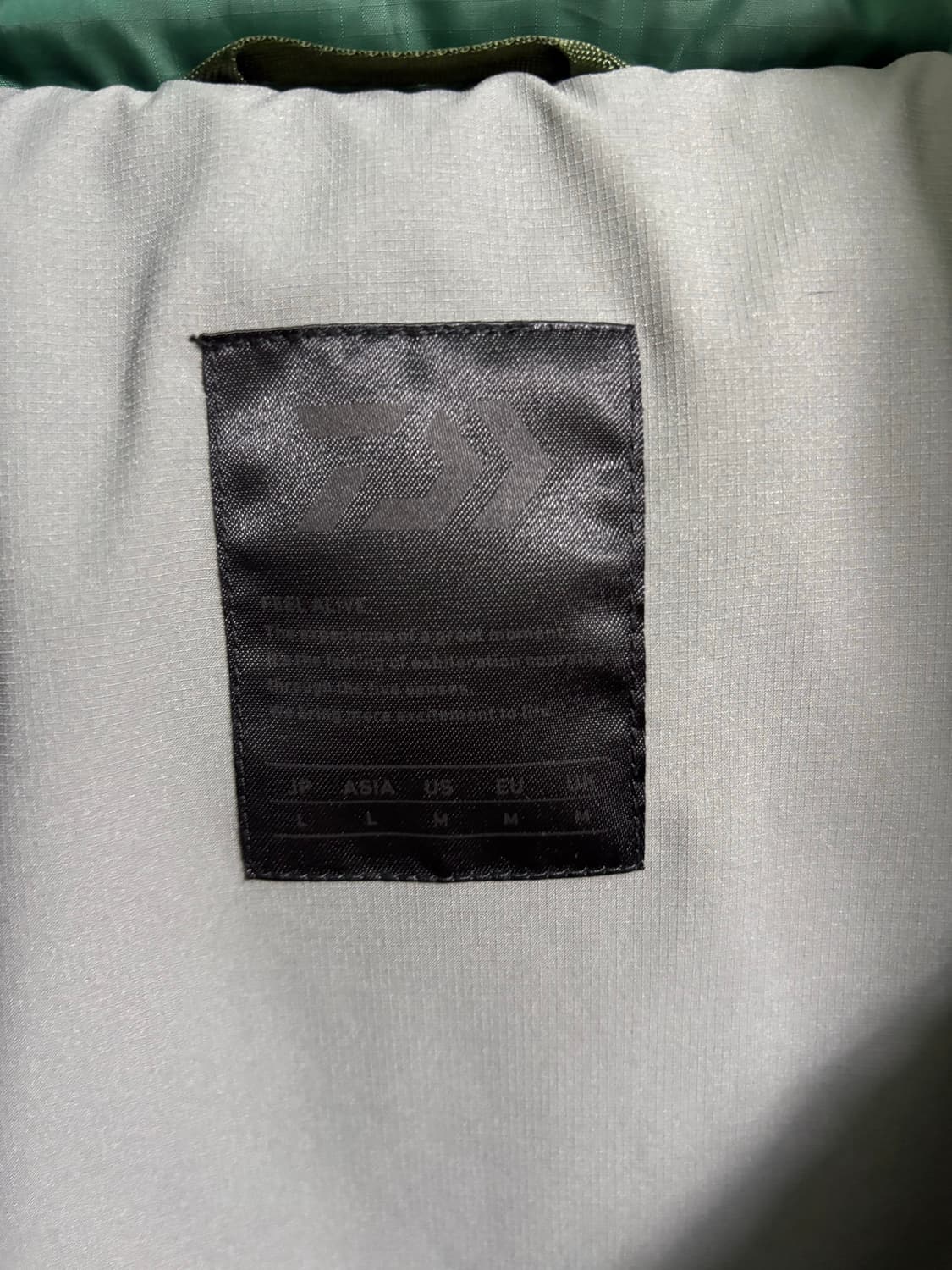 다이와피어39 다운베스트 그린 상품이미지7