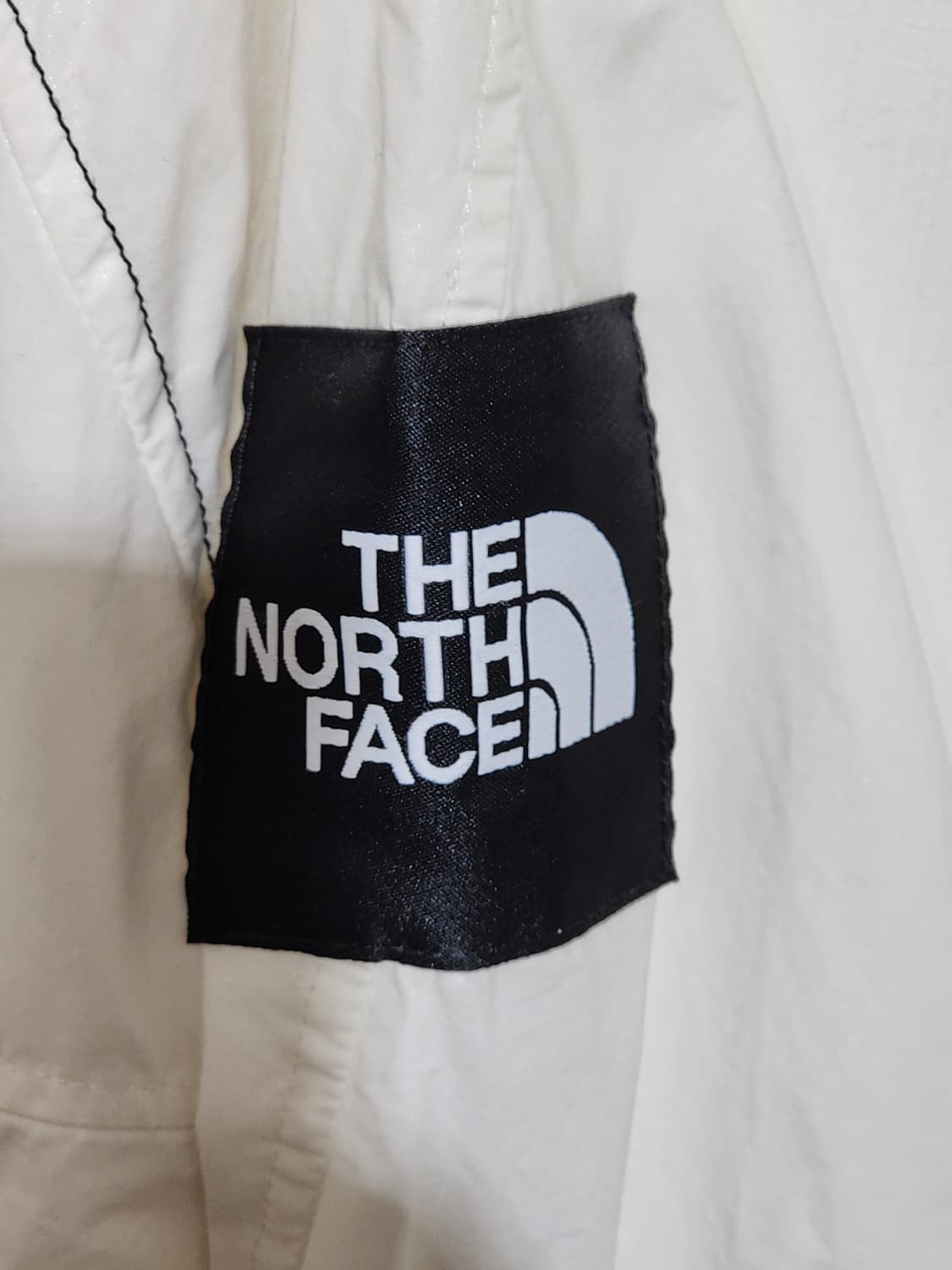 (M) 노스페이스 크롭자켓 화이트 바람막이 점퍼  상품이미지5