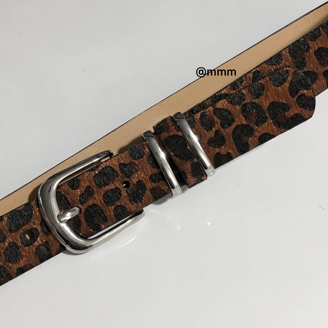 범 레오파드 호피 송치 벨트🐆 상품이미지5