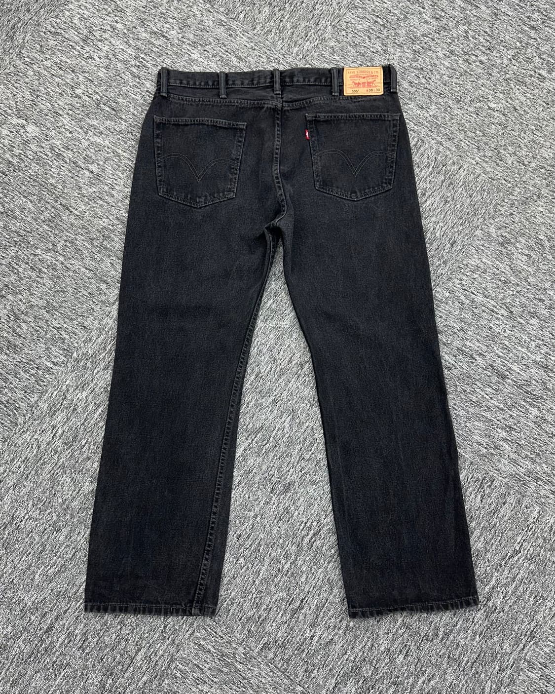 (허단49)00'S 리바이스 505 워싱블랙-M1019 상품이미지4