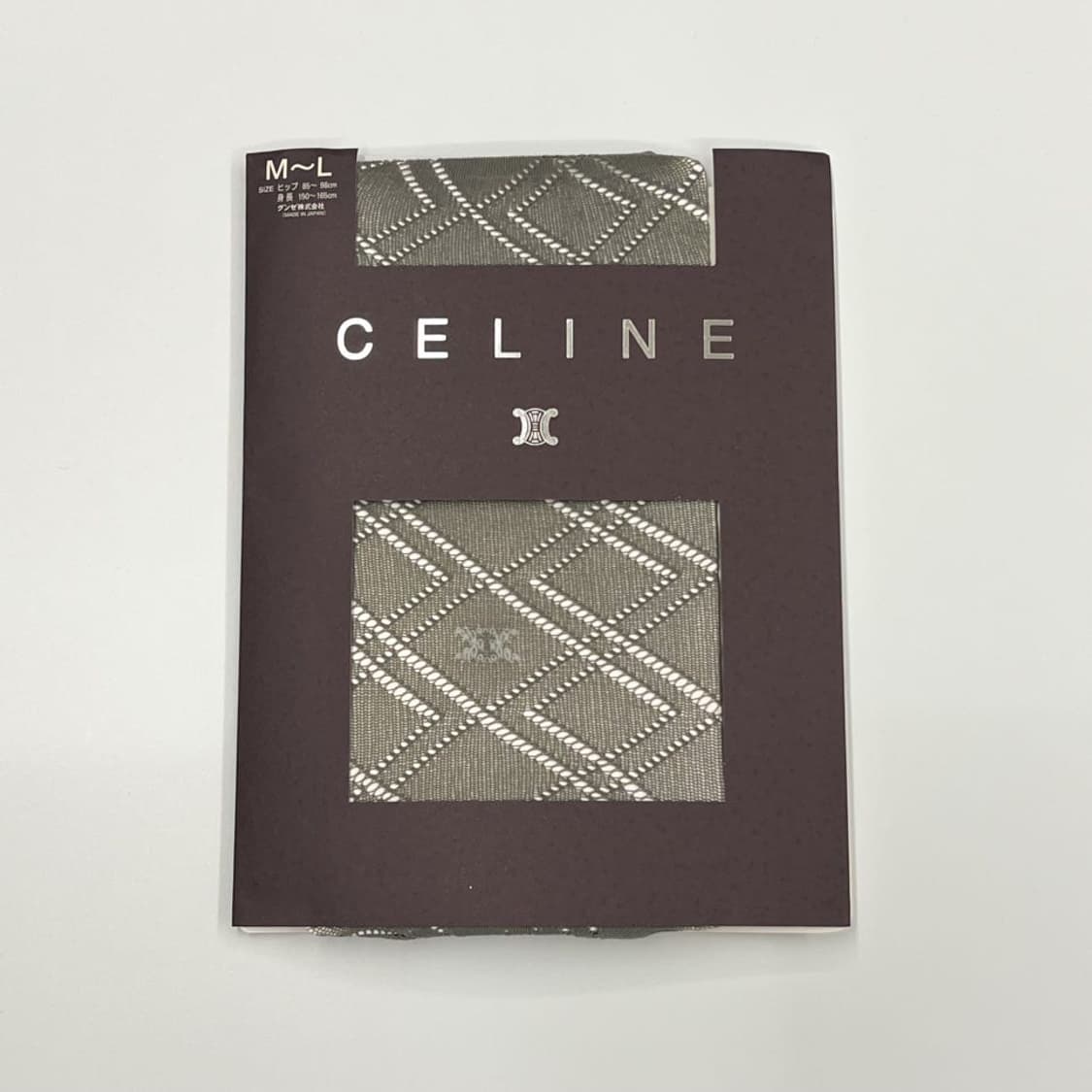 [새상품] celine / 셀린느 로고 스타킹  상품이미지1