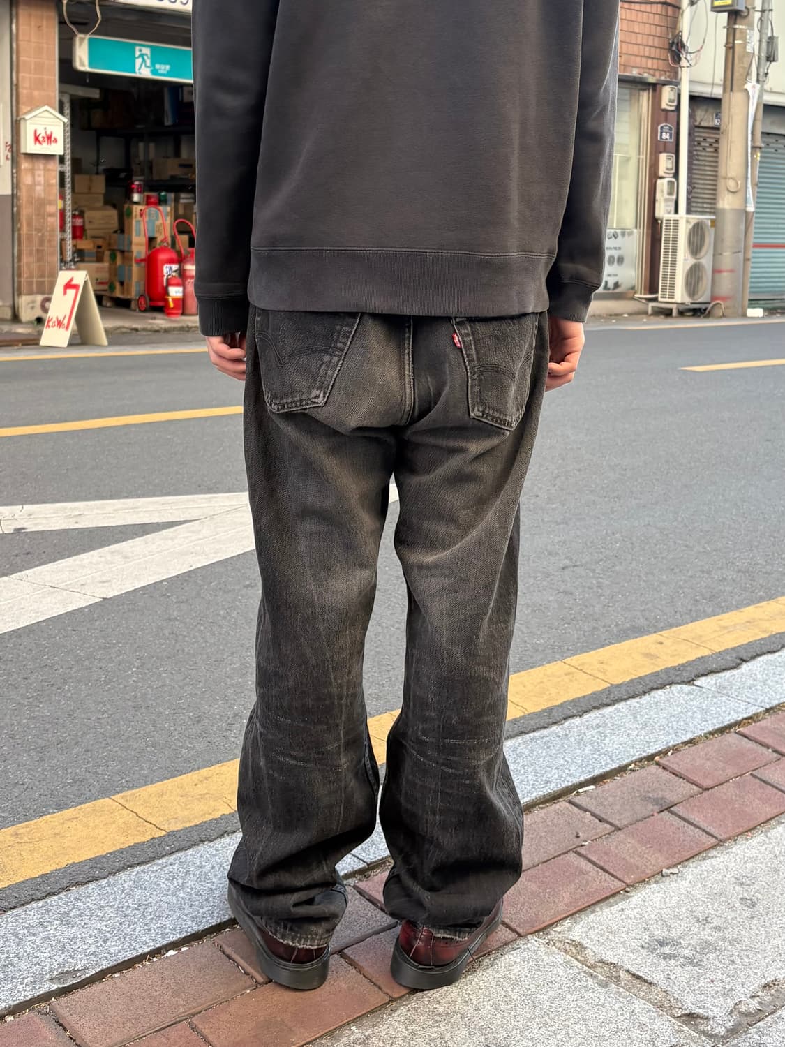 95s levis 501 흑청  상품이미지2