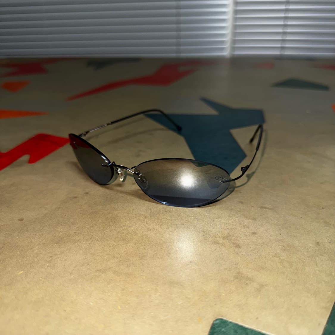00’s Giorgio Armani Rimless Sunglasses 상품이미지3