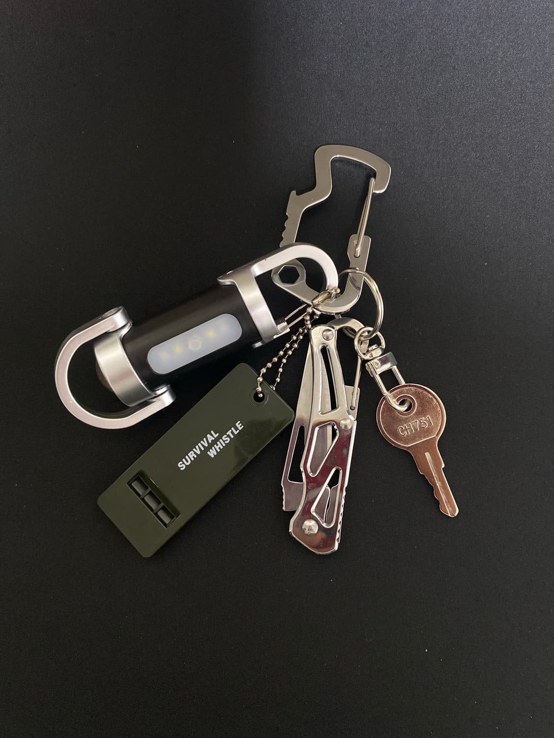 캠핑 감성 EDC 멀티 키링 상품이미지4