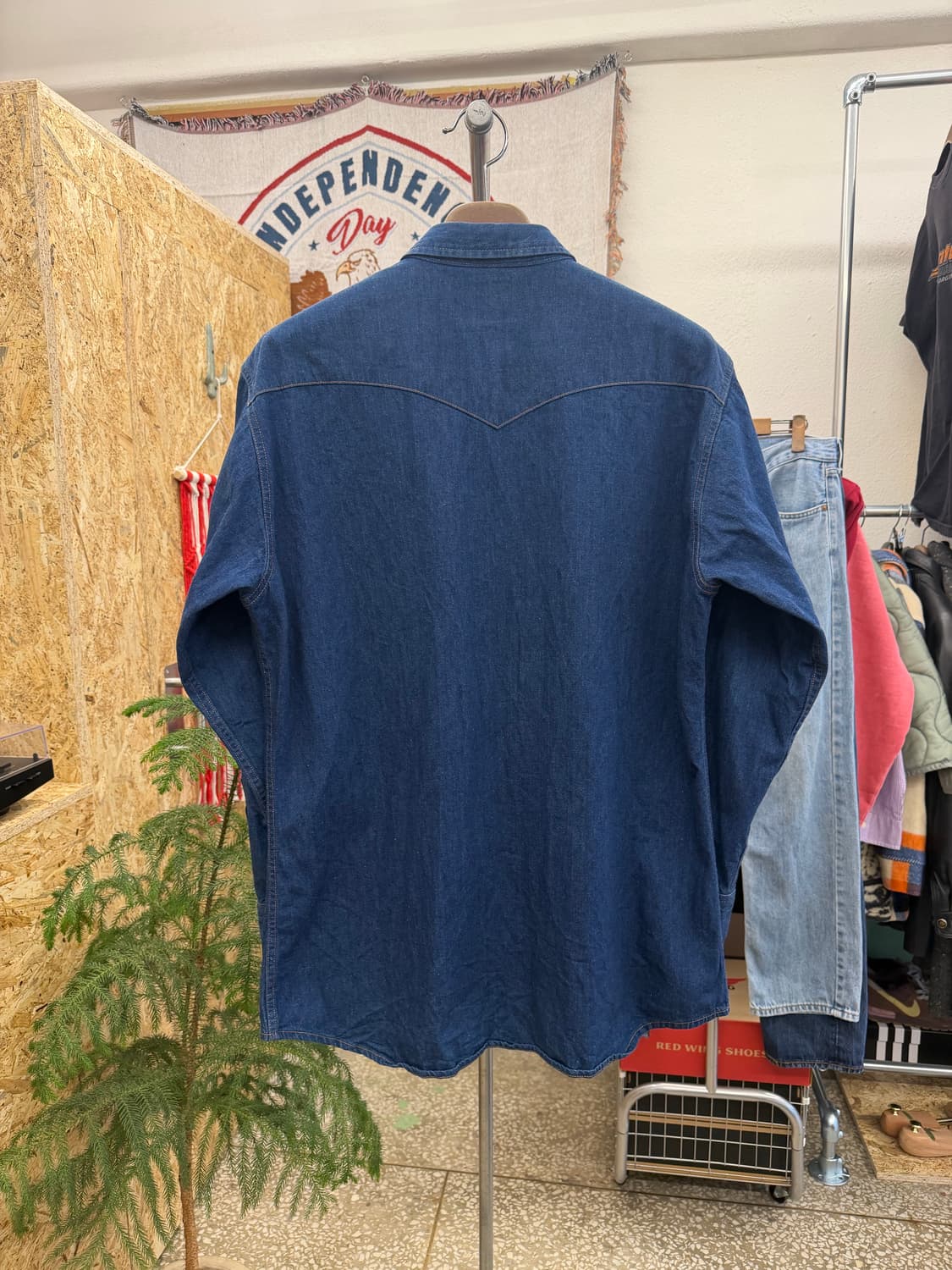 90‘s 리바이스 웨스턴 데님 셔츠 상품이미지5