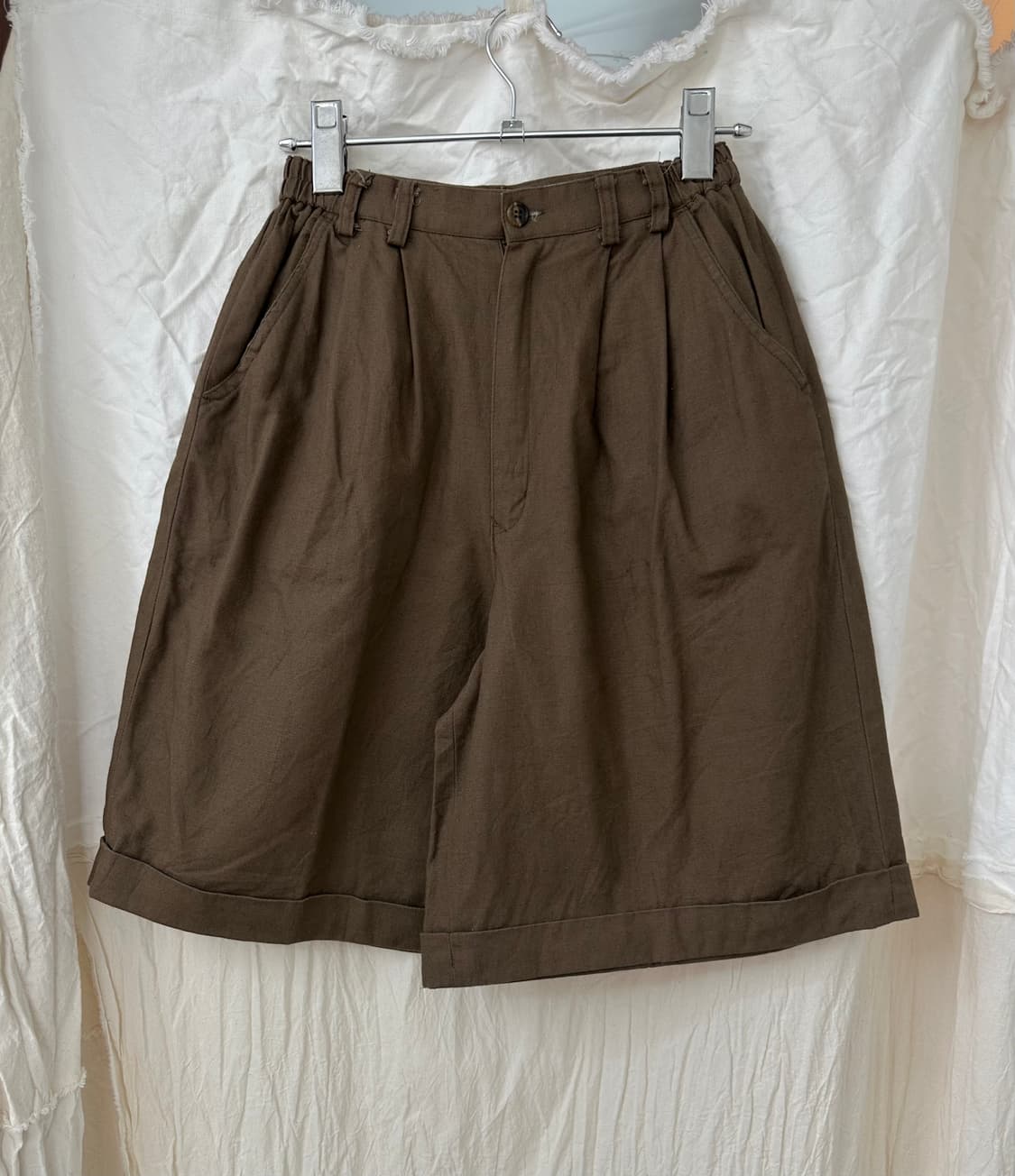 think linen/cotton short pants 상품이미지1