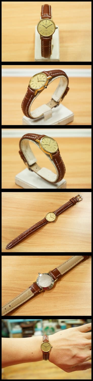 60s 오메가 드빌 여성용 금장 수동 시계 상품이미지2