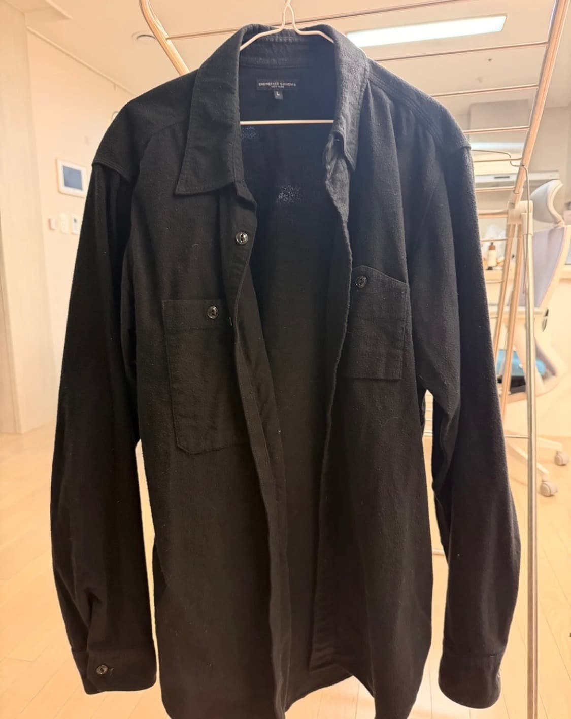 [엔지니어드가먼츠] 블랙 웨스턴 워크 셔츠 / L 상품이미지1