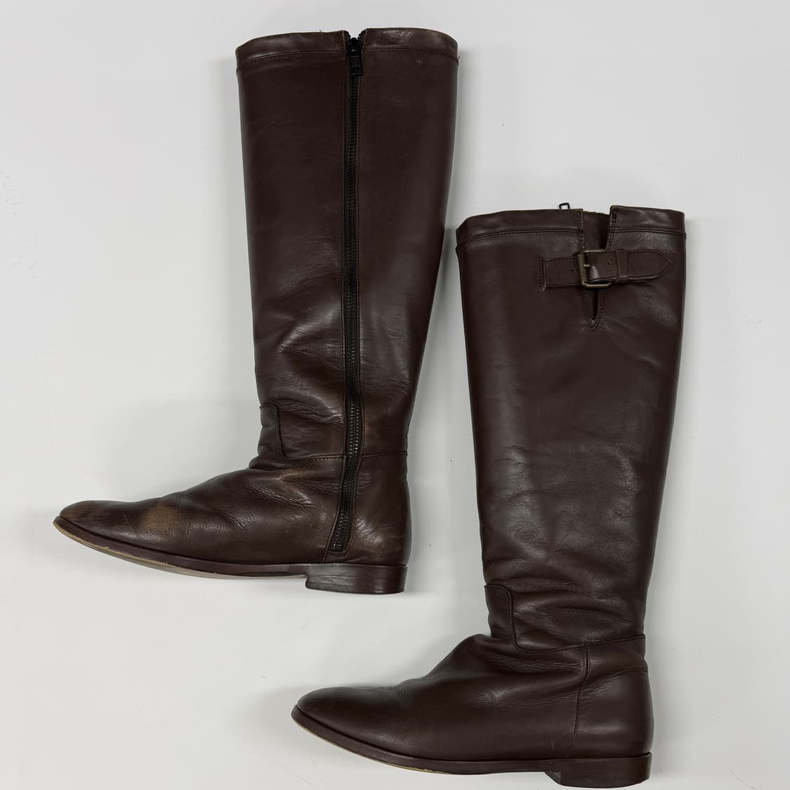 Margaret Howell side zip long boots 상품이미지3