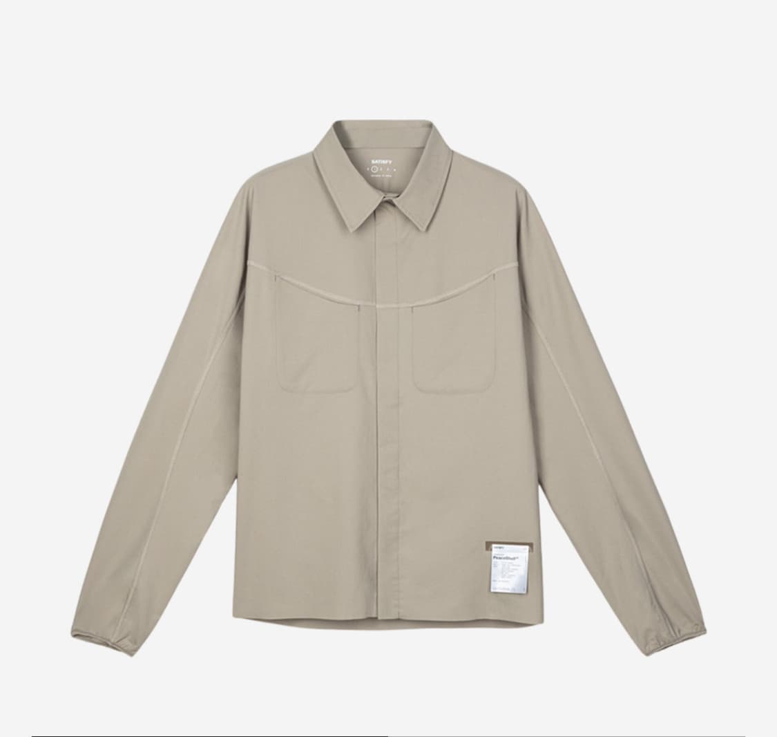 Satisfy River Shirt Vintage Khaki 상품이미지1