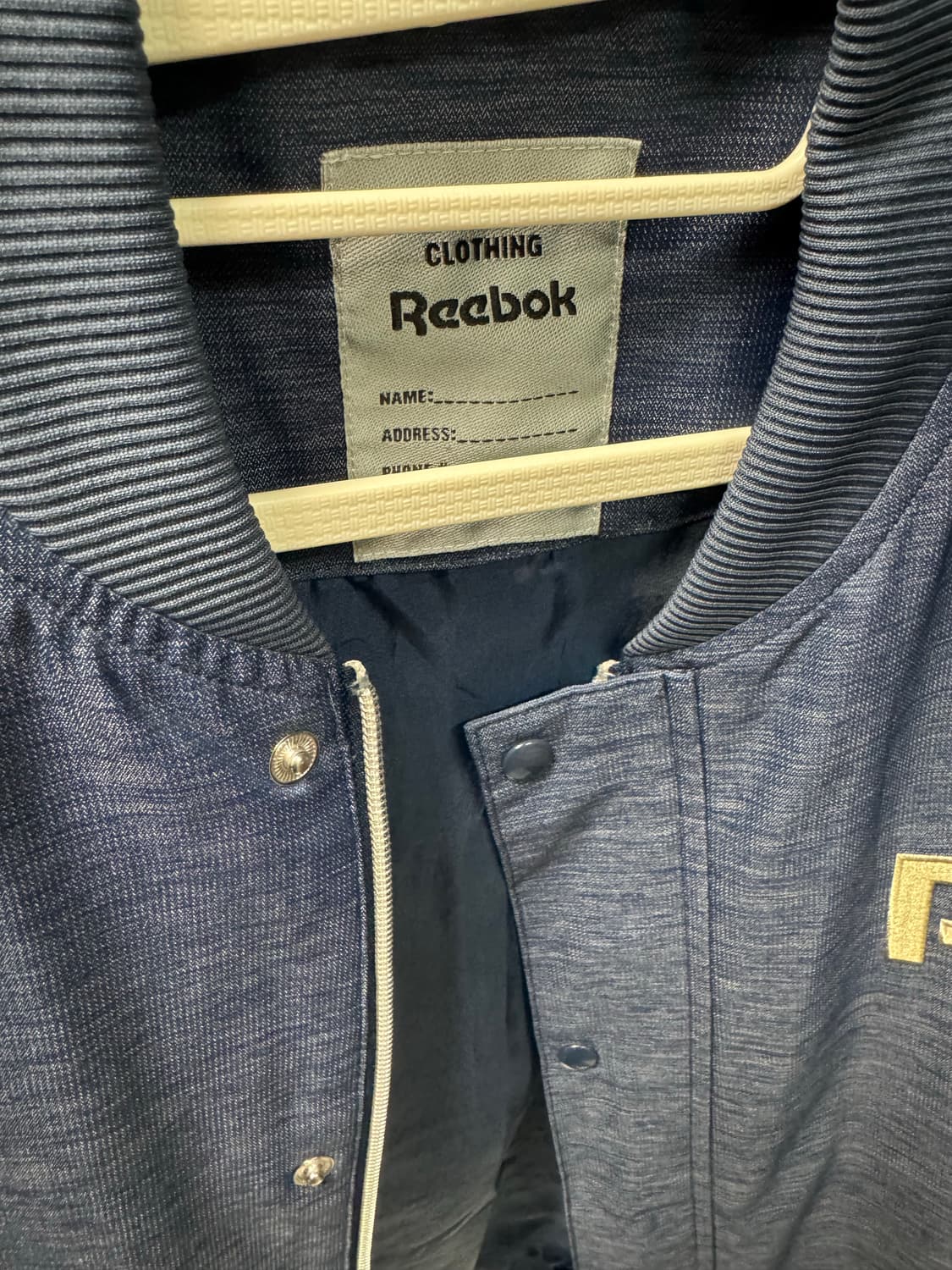 (L) reebok 바시티 자켓 상품이미지4