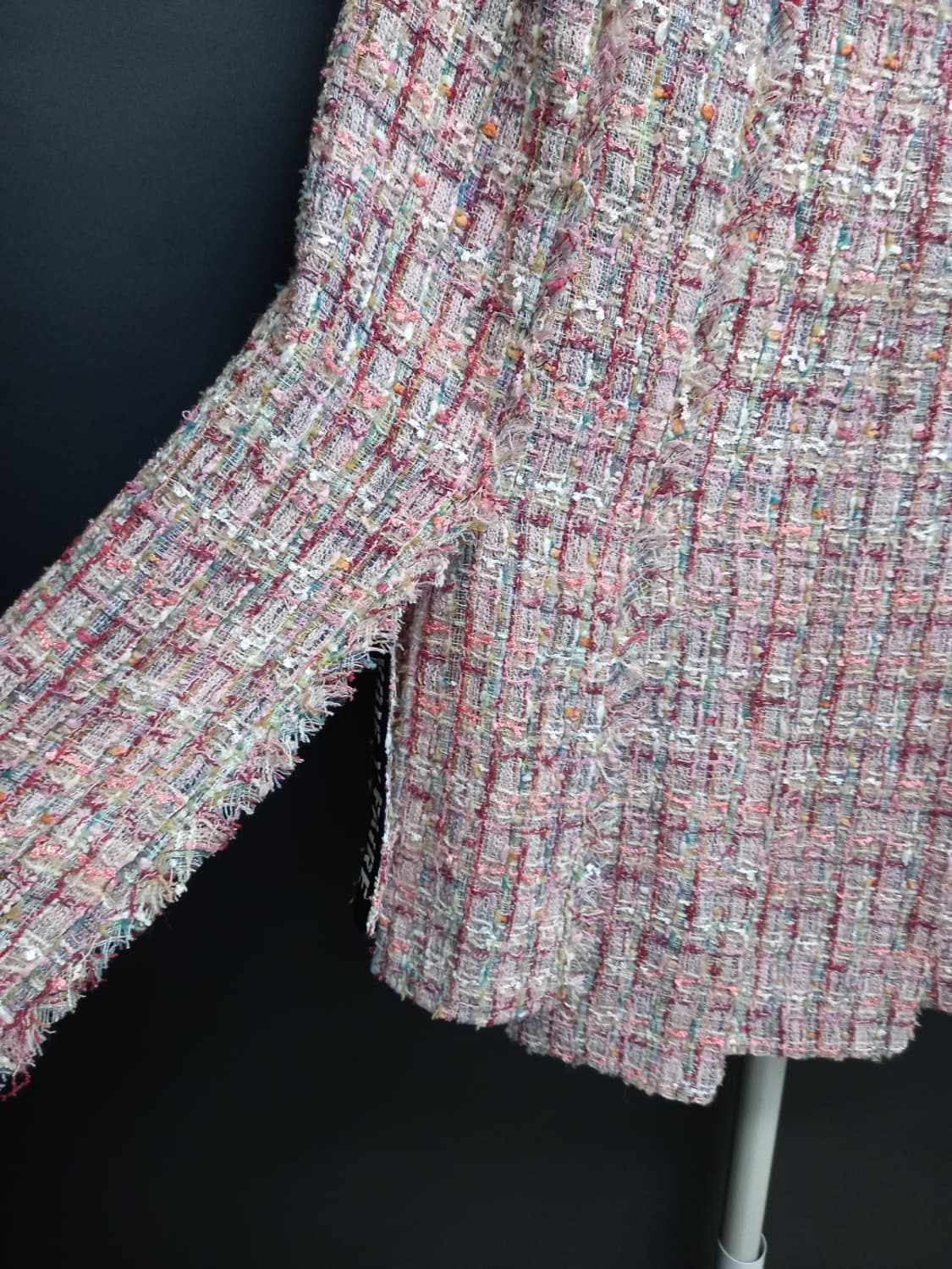 새 JJ-RO 제이제이로 춘추동 트위드 롱 스커트 66.55 상품이미지8