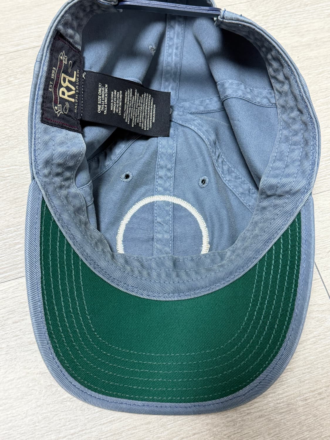 폴로랄프로렌 RRL 볼캡 모자 블루 상품이미지5