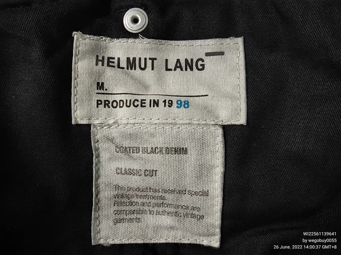 현재 떠도는 헬무트랭 가품 제품입니다 상품이미지7