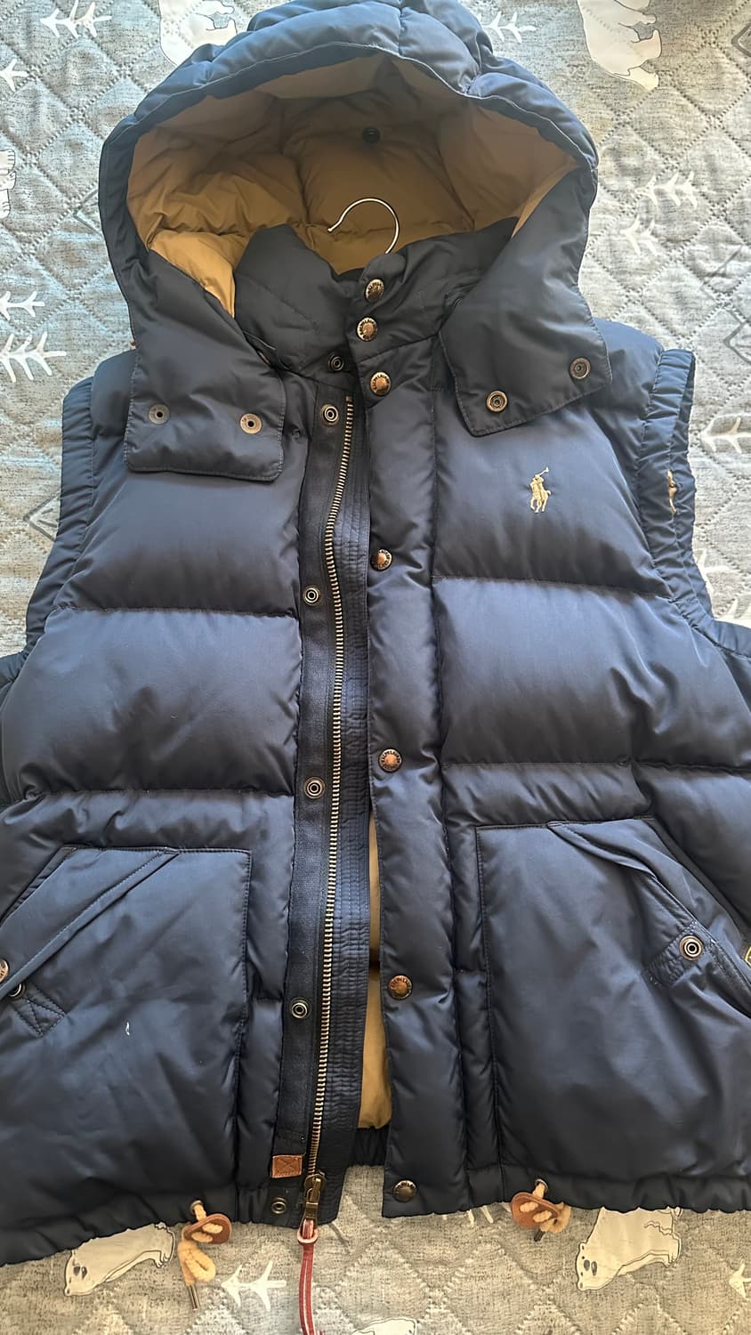 폴로 조끼 패딩 상품이미지1
