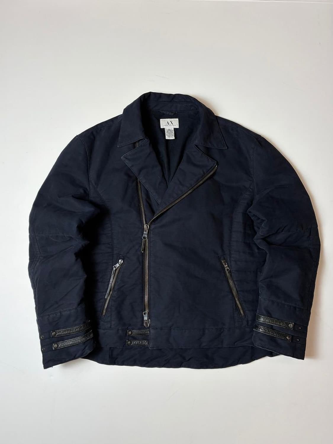 아르마니 익스체인지 90's 라이더 워시드 자켓 PN8068 상품이미지1