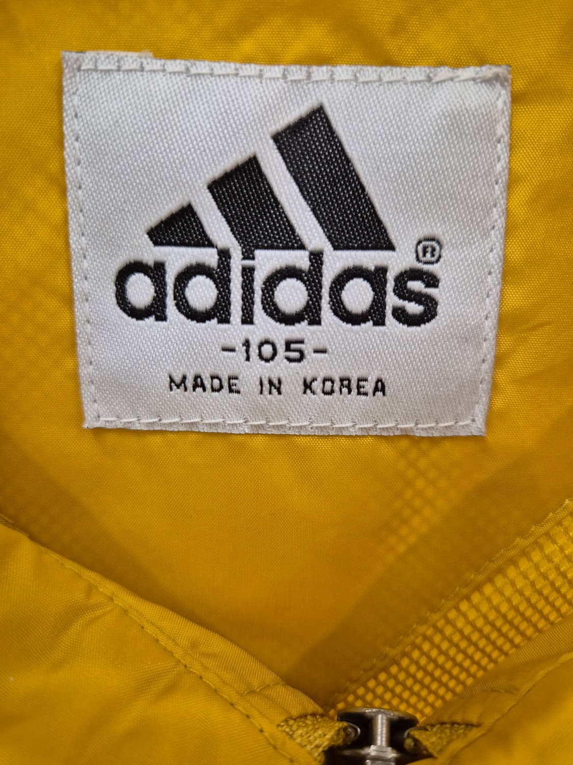 아디다스 옐로우 바람막이 105사이즈 상품이미지4