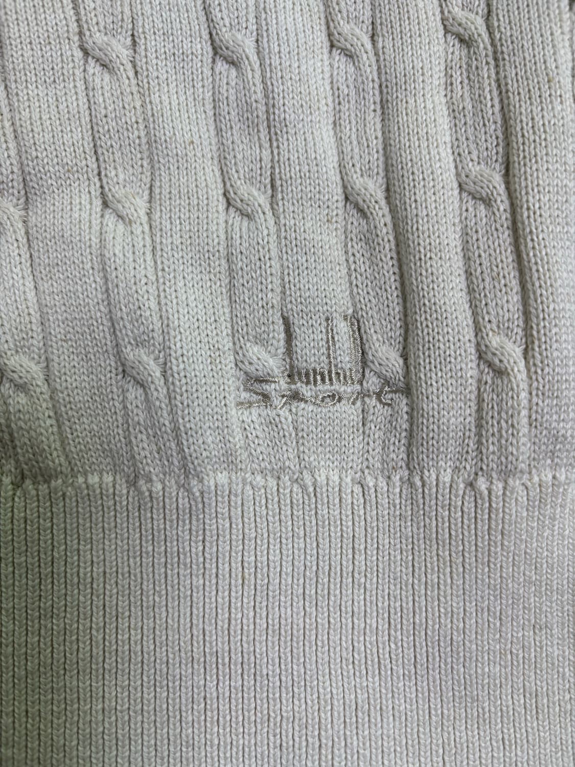 일본판 DUNHILL 니트베스트 사이즈 105 상품이미지3