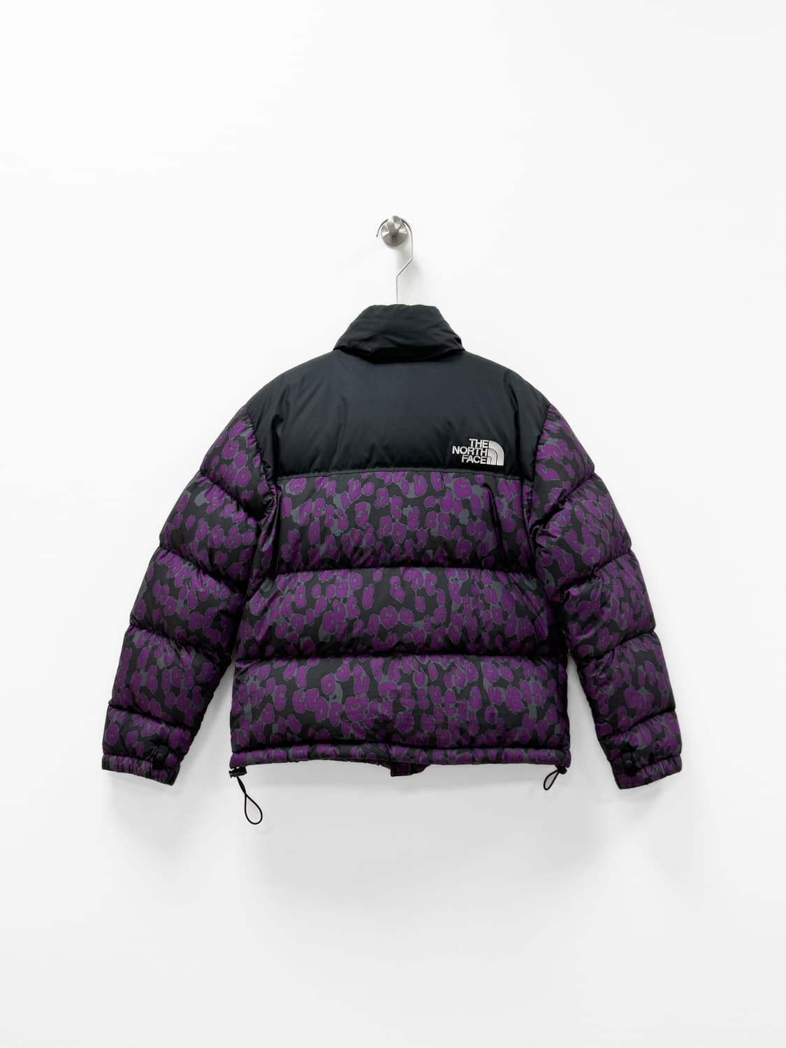 노스페이스 퍼플 레오파드 레트로 눕시 다운 상품이미지3