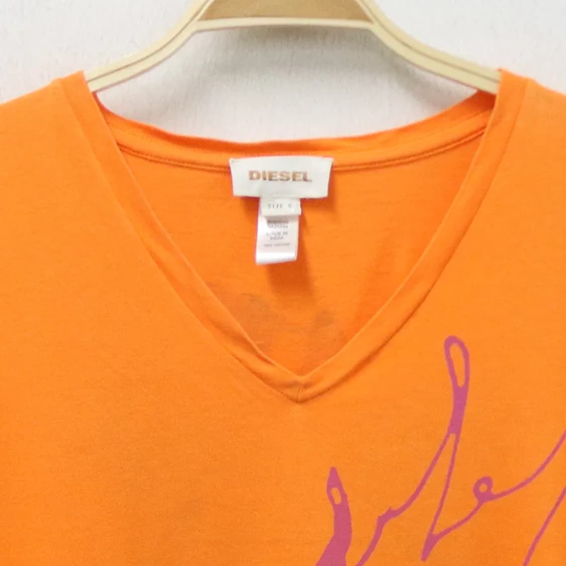 디젤 스컬 반팔 티셔츠 67445 상품이미지3