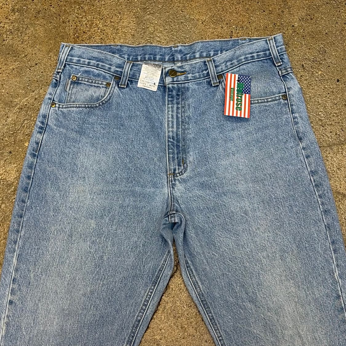 00s 미국 빈티지 칼하트 워크 청바지 데님팬츠 상품이미지2